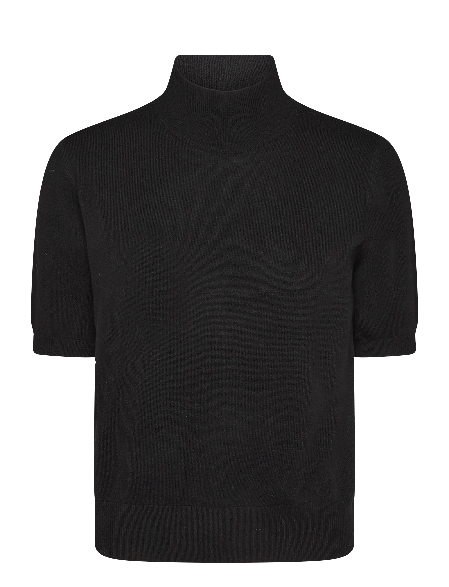 United Colors of Benetton - TURTLE NECK SWEATER - kampsunid - black - 0