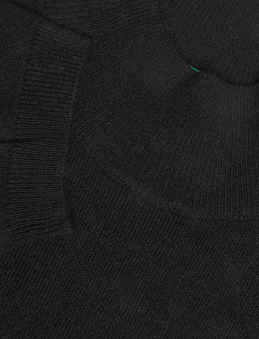 United Colors of Benetton - TURTLE NECK SWEATER - kampsunid - black - 2
