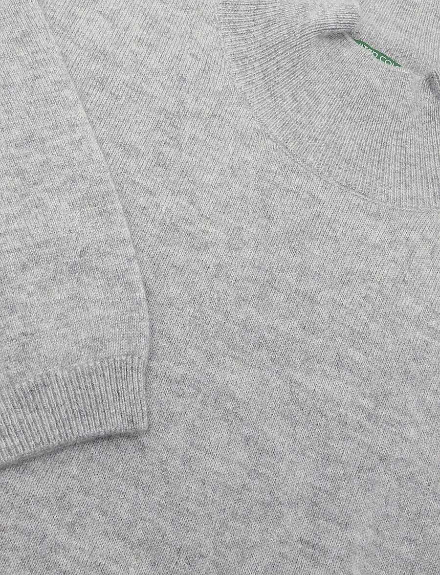 United Colors of Benetton - TURTLE NECK SWEATER - kampsunid - grey - 2