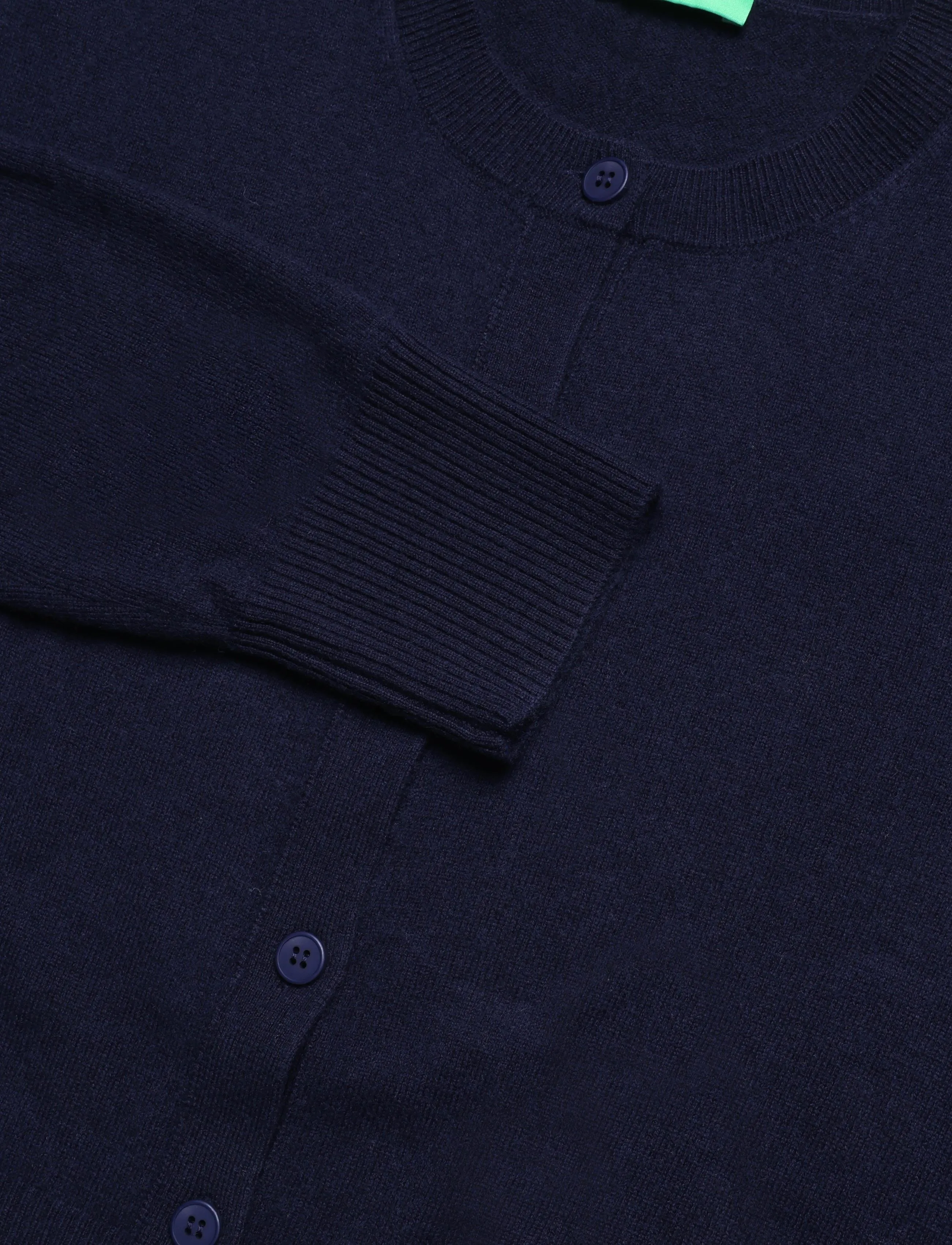 United Colors of Benetton - L/S SWEATER - cardigans - blue - 2