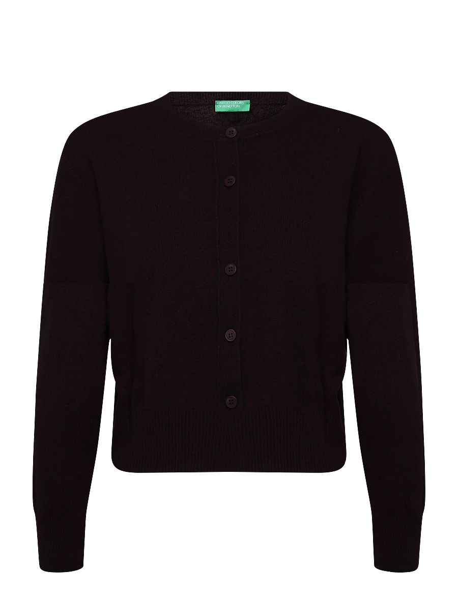 United Colors of Benetton - L/S SWEATER - kardiganid - brown - 0