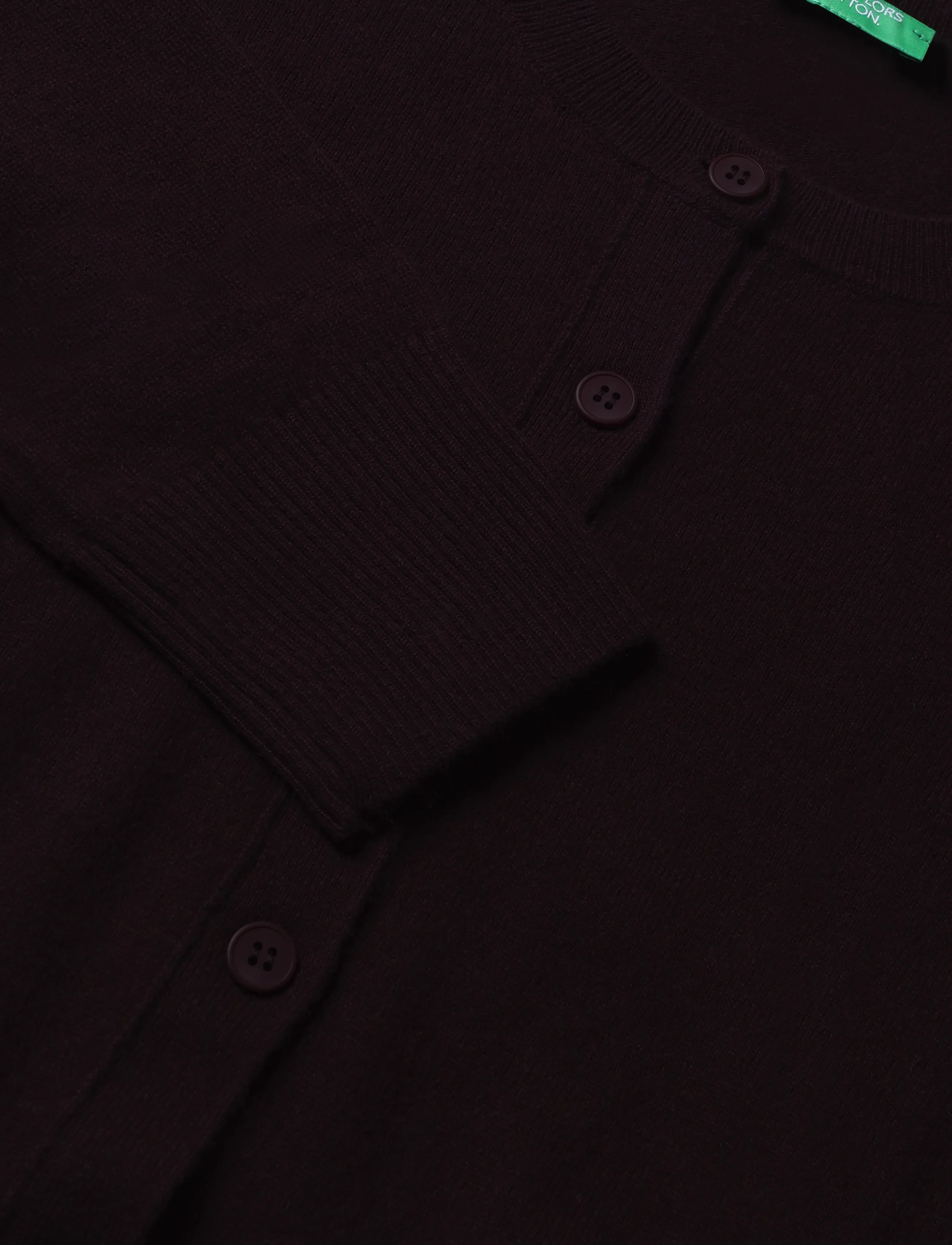 United Colors of Benetton - L/S SWEATER - cardigans - brown - 2