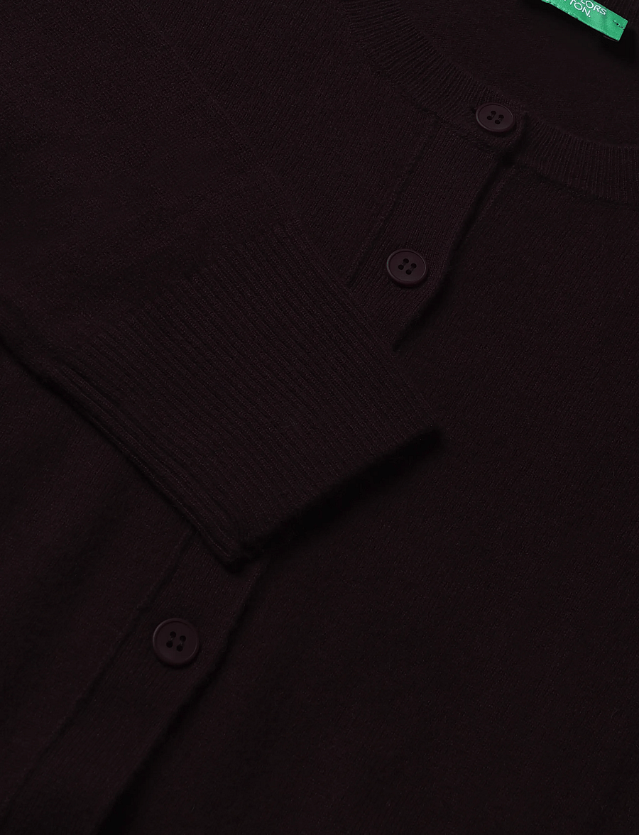 United Colors of Benetton - L/S SWEATER - kardiganid - brown - 2
