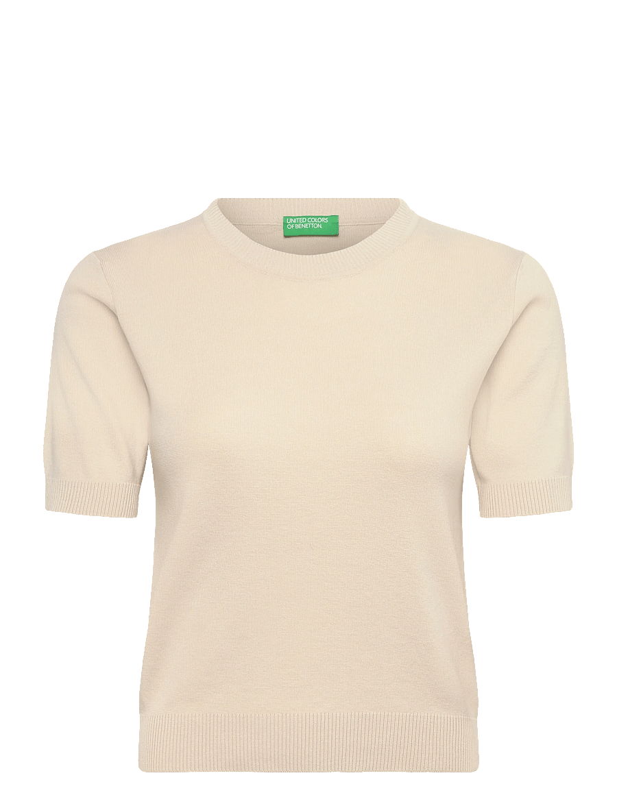 United Colors of Benetton - SWEATER - t-shirts - beige - 1