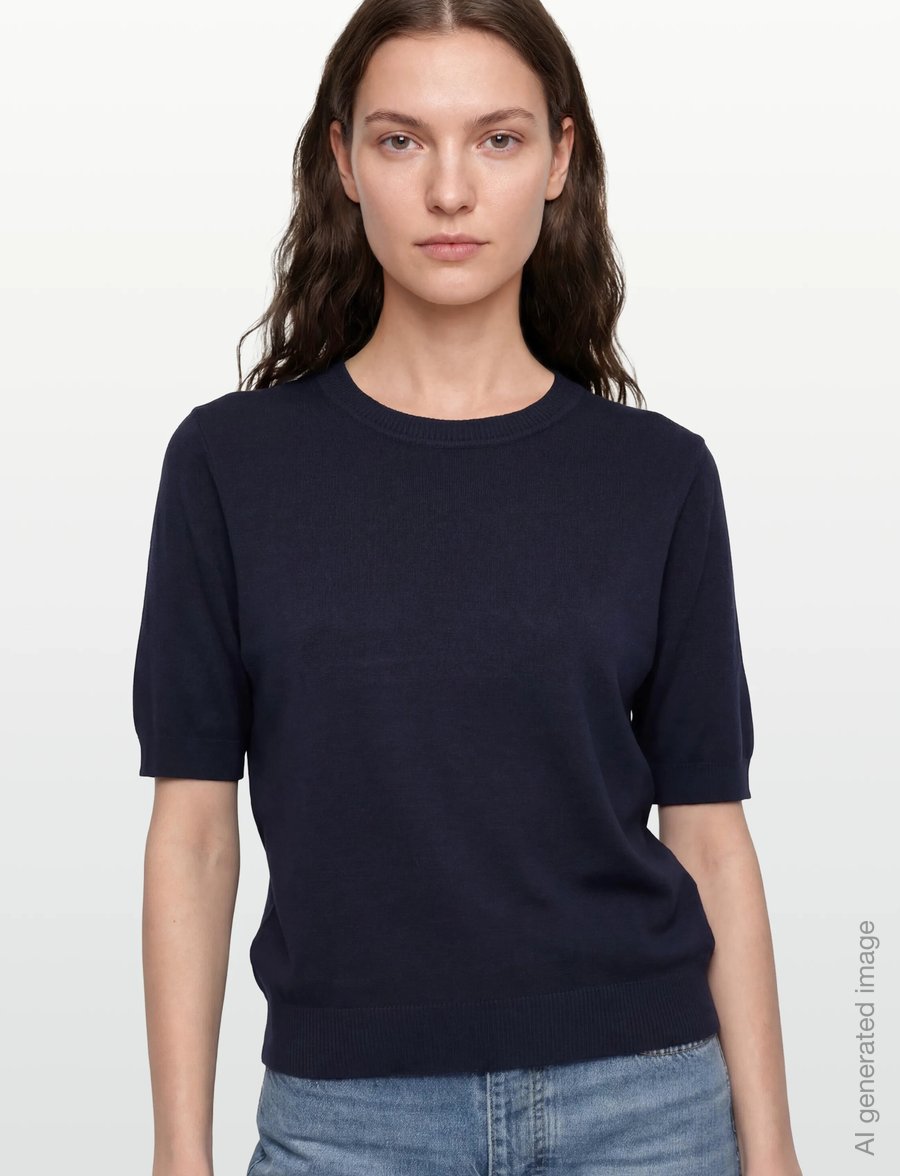 United Colors of Benetton - SWEATER - t-shirts - blue - 3