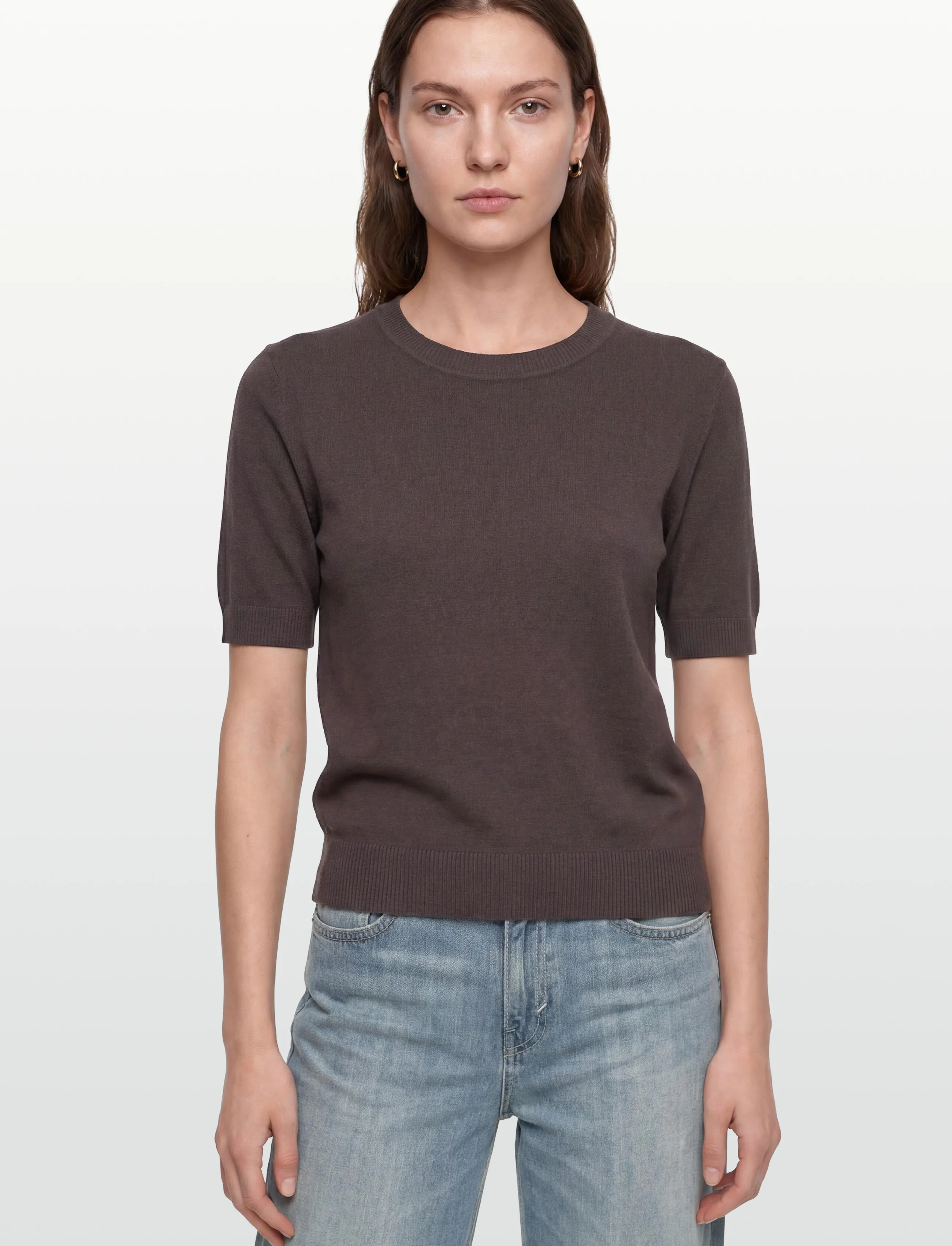 United Colors of Benetton - SWEATER - t-shirts - brown - 3