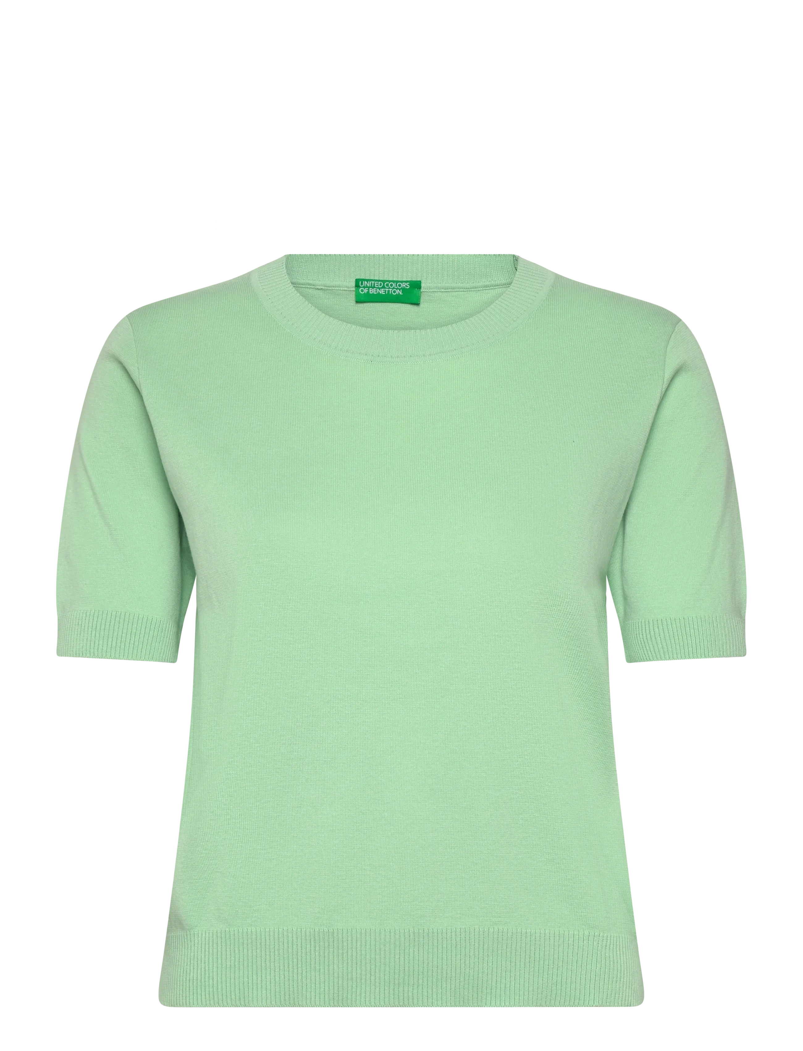 United Colors of Benetton SWEATER - T-shirts - GREEN / green
