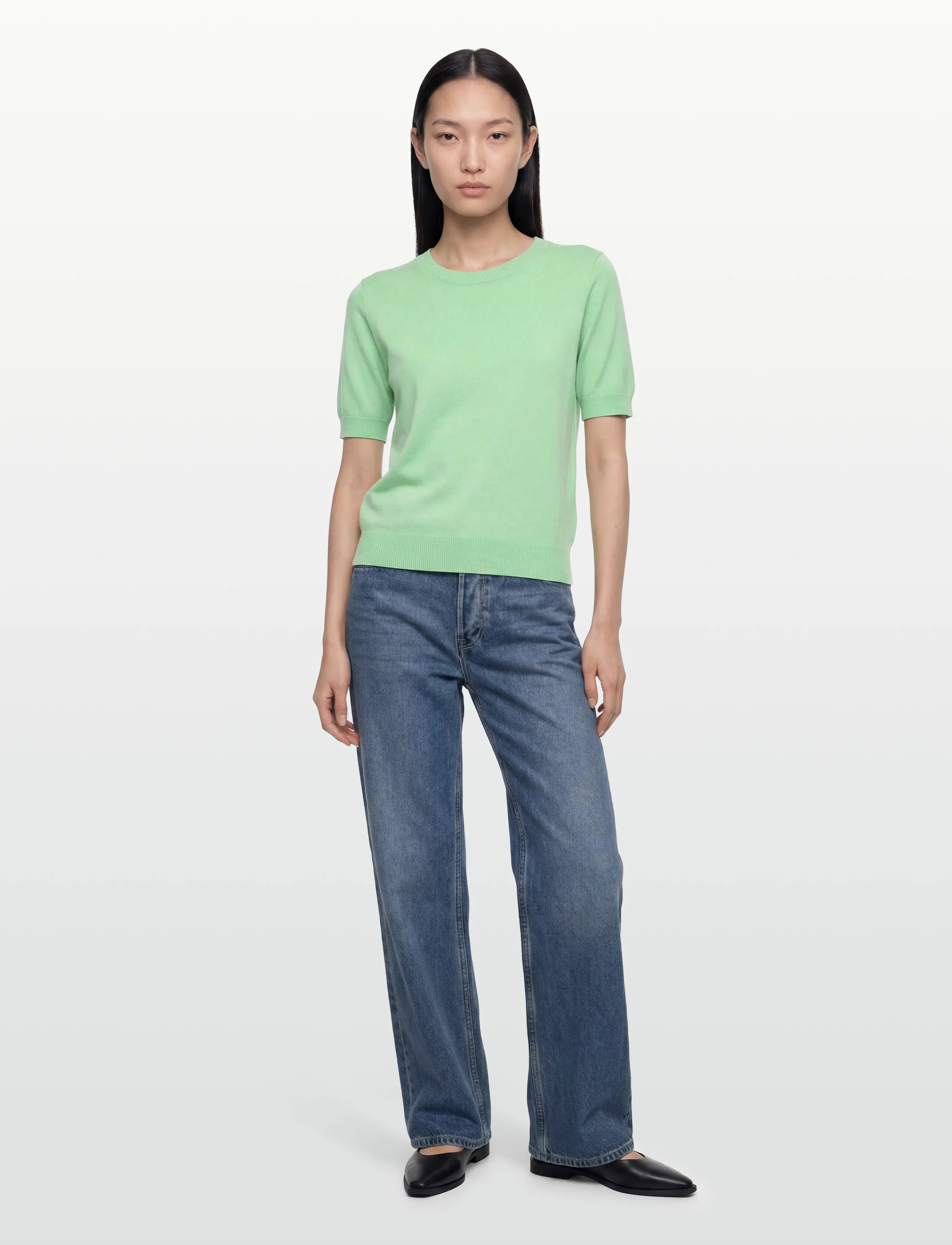 United Colors of Benetton Sweater, XS, Green, Strik > Trøjer, Dame