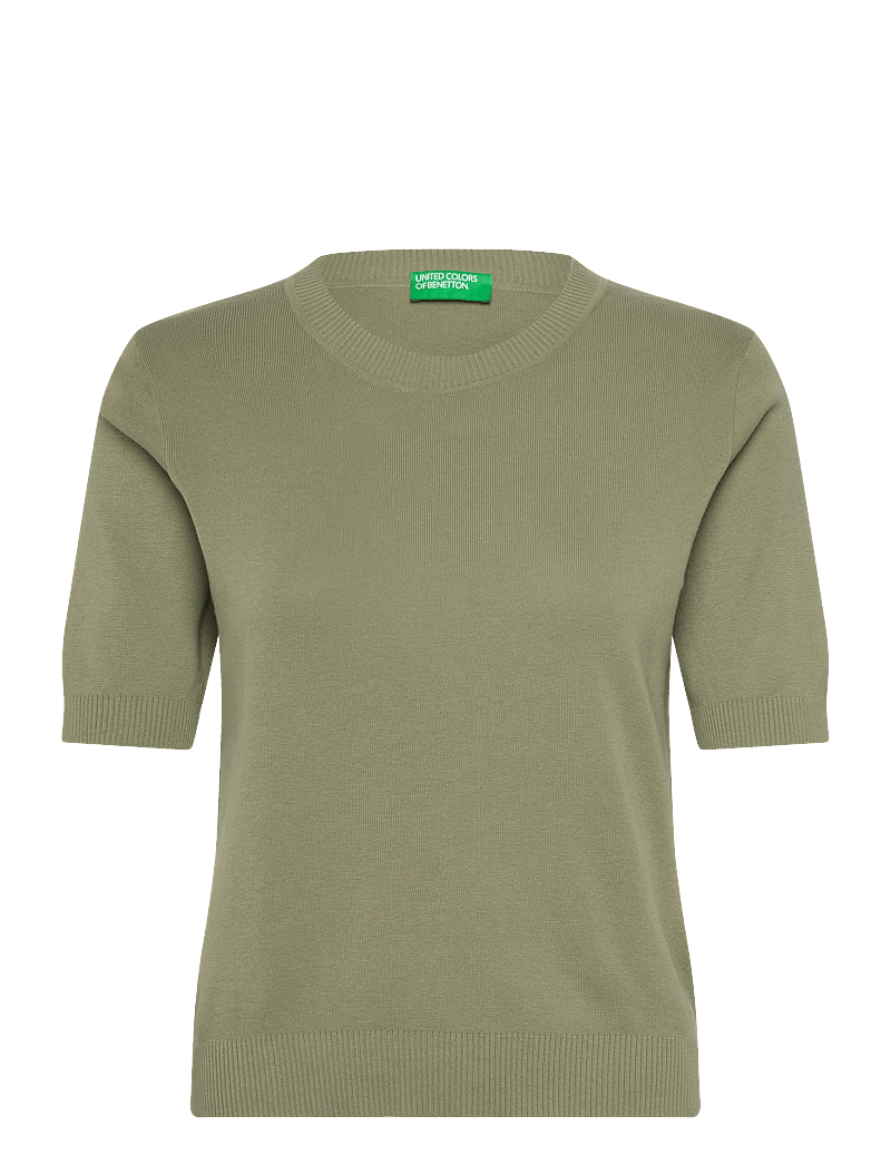 United Colors of Benetton - SWEATER - t-shirts - green - 0