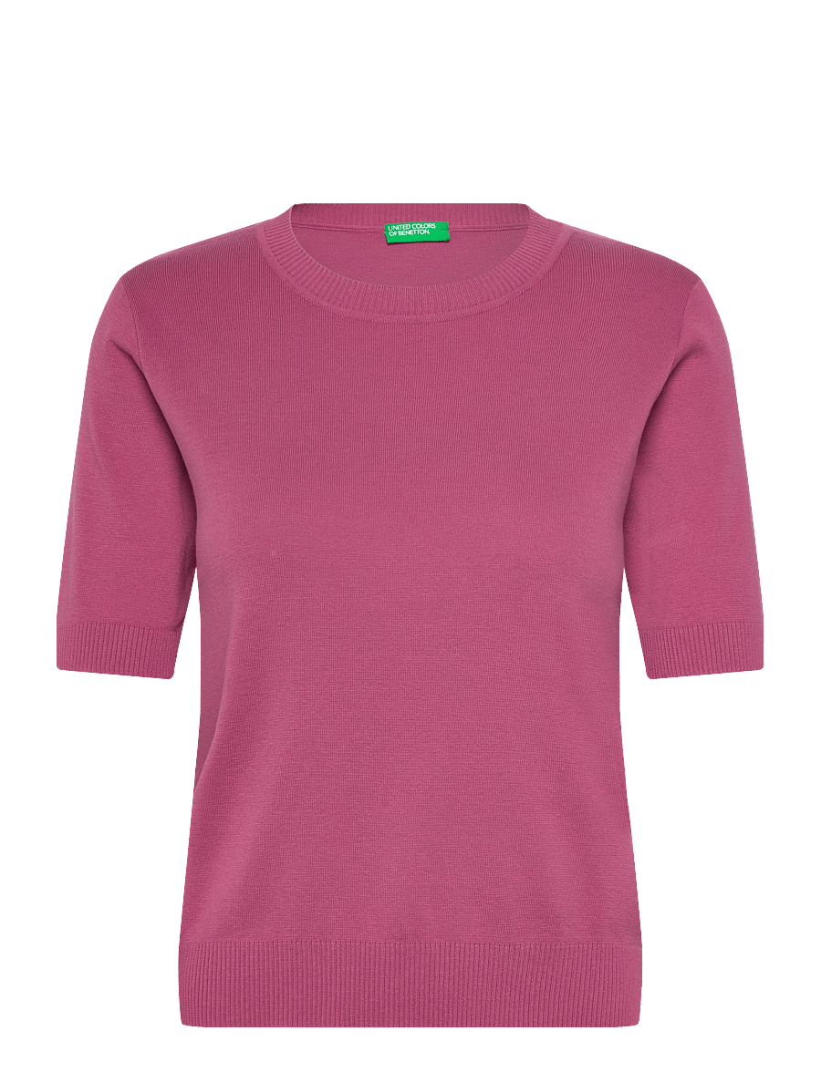 United Colors of Benetton - SWEATER - t-shirts - pink - 1