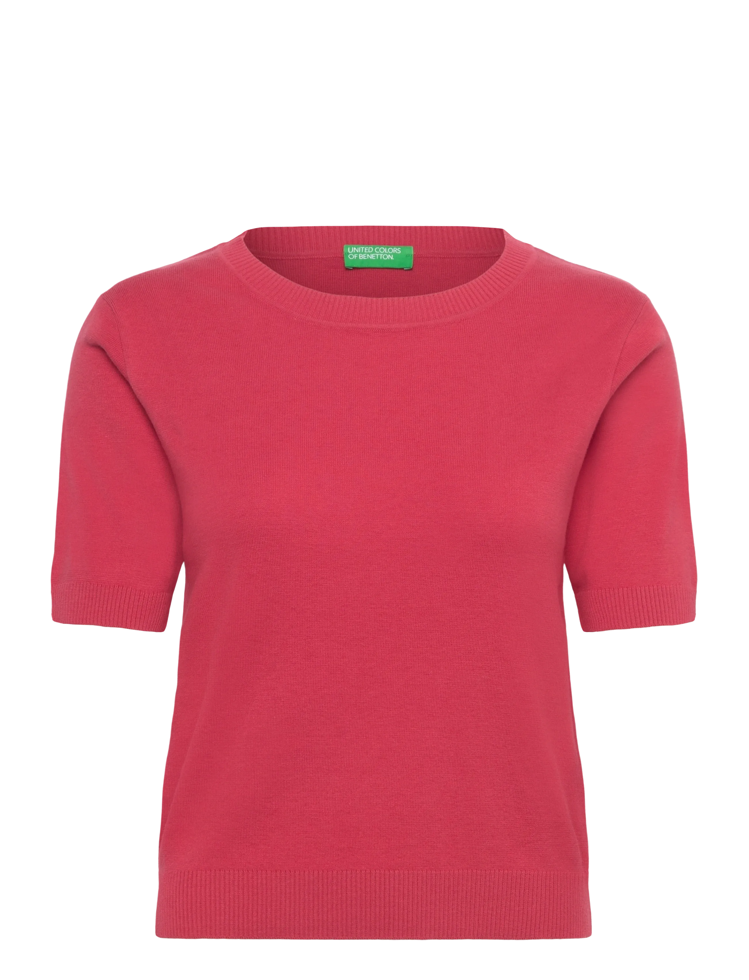 United Colors of Benetton SWEATER - T-särgid ja alussärgid - RED / red
