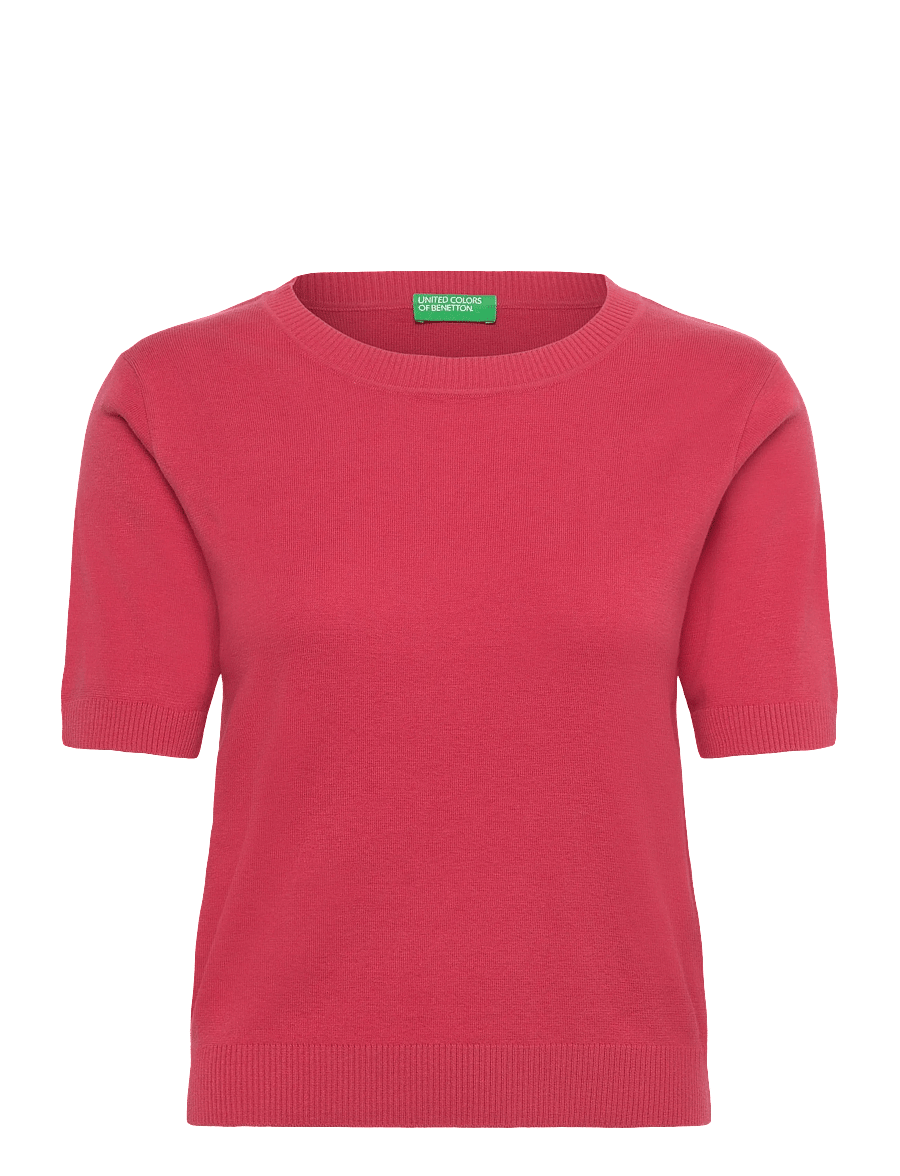 United Colors of Benetton - SWEATER - t-särgid - red - 1