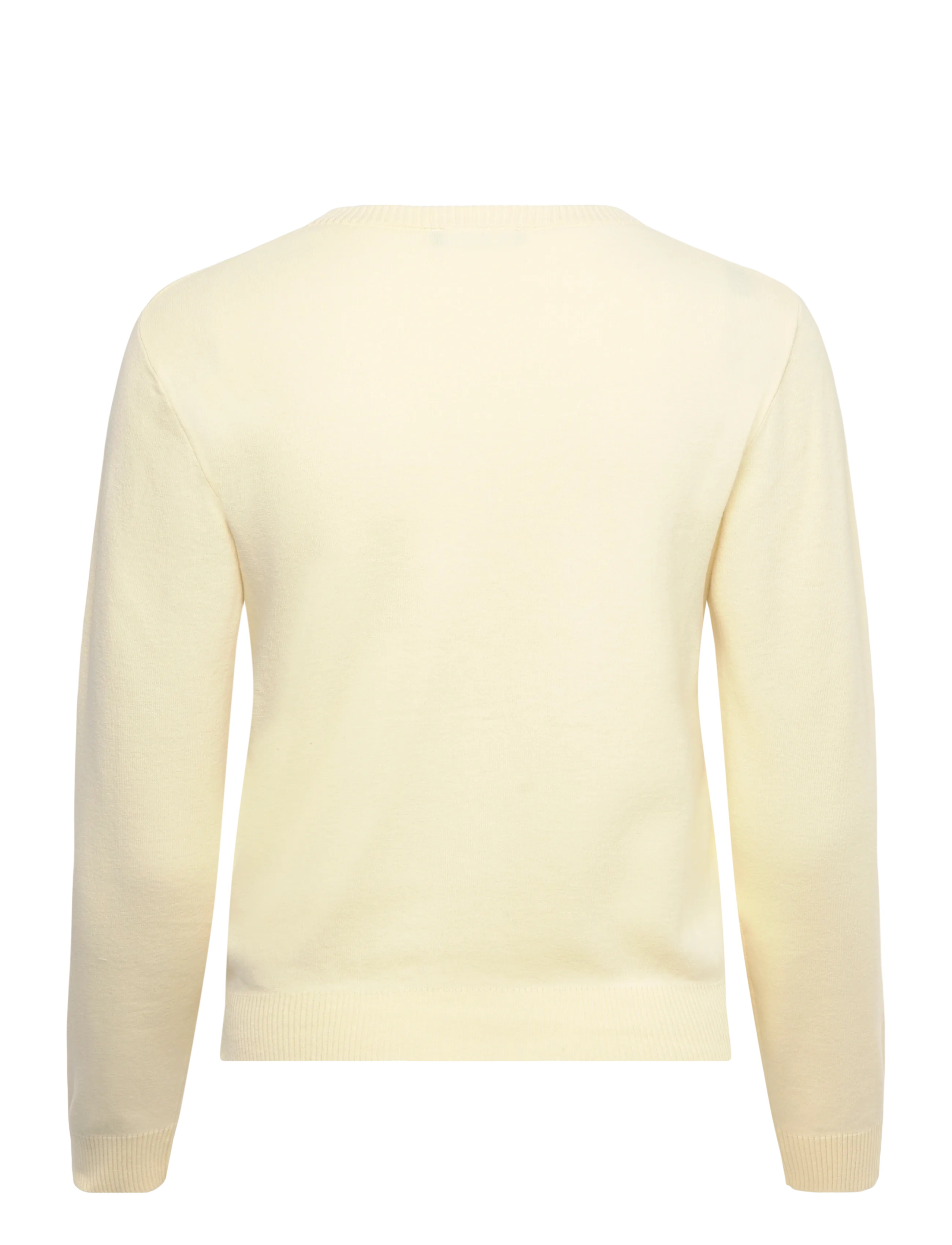 United Colors of Benetton - L/S SWEATER - strickjacken - yellow - 2