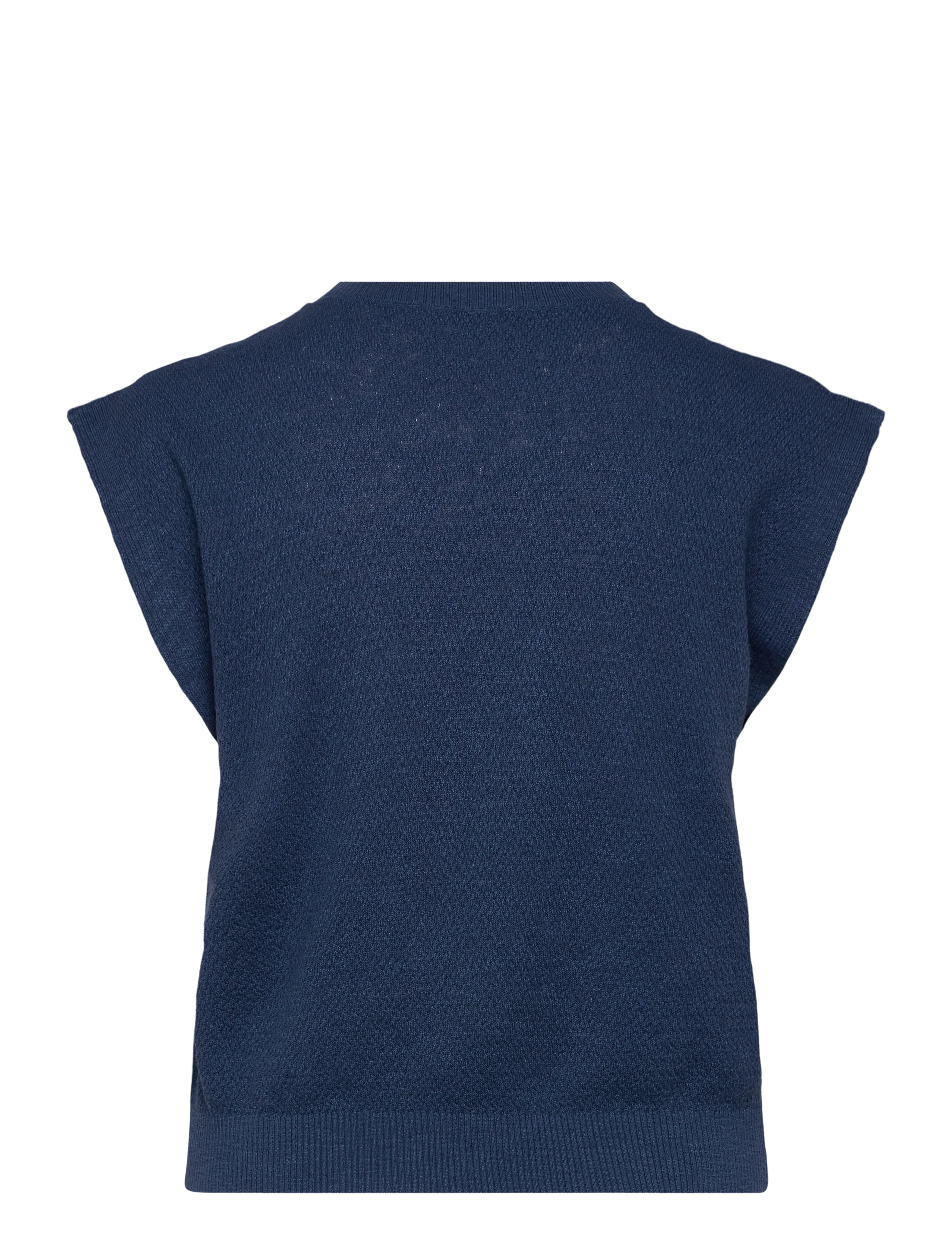 United Colors of Benetton - SLEEVELESS SWEATER - vestes tricot - blue - 2