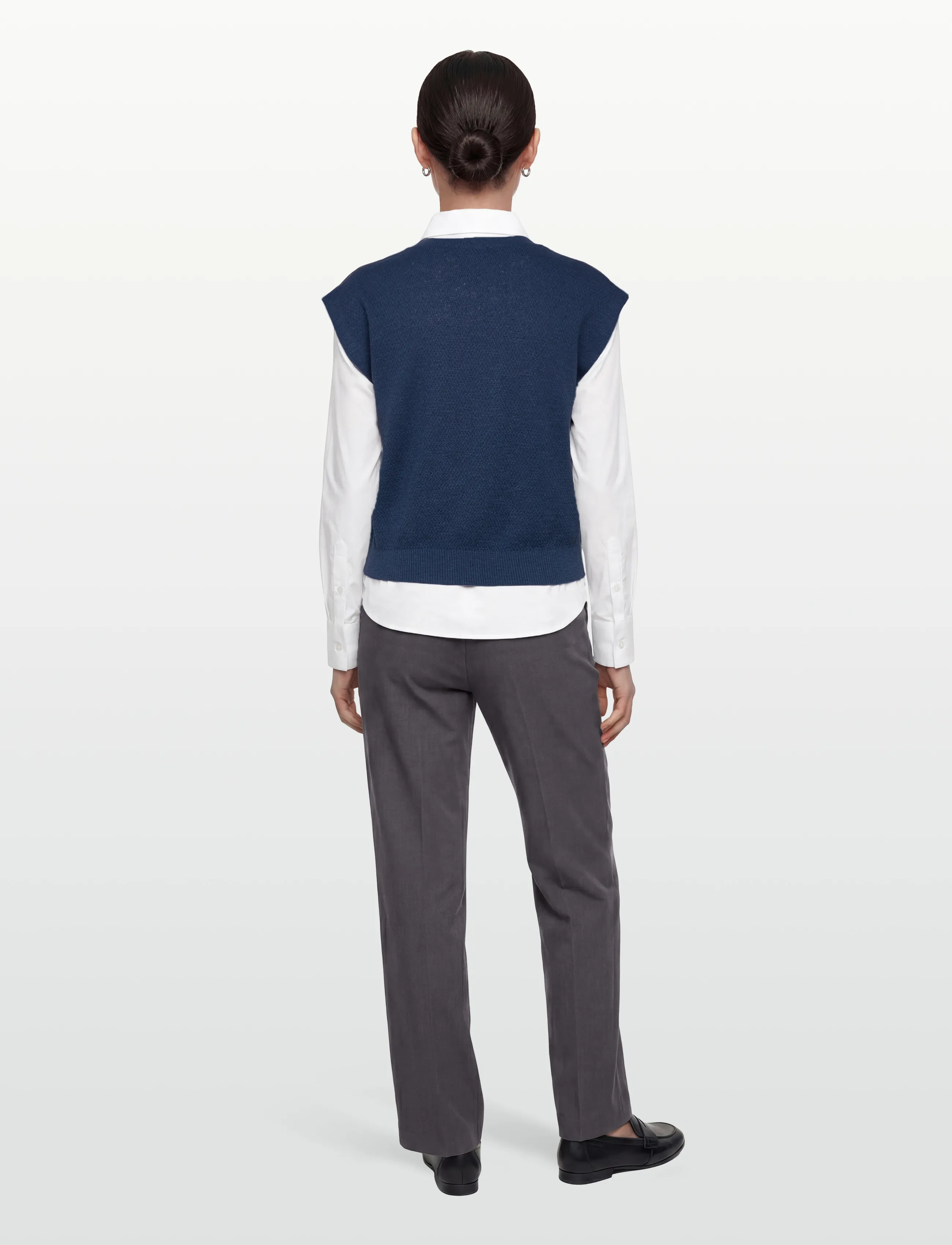 United Colors of Benetton - SLEEVELESS SWEATER - vestes tricot - blue - 4