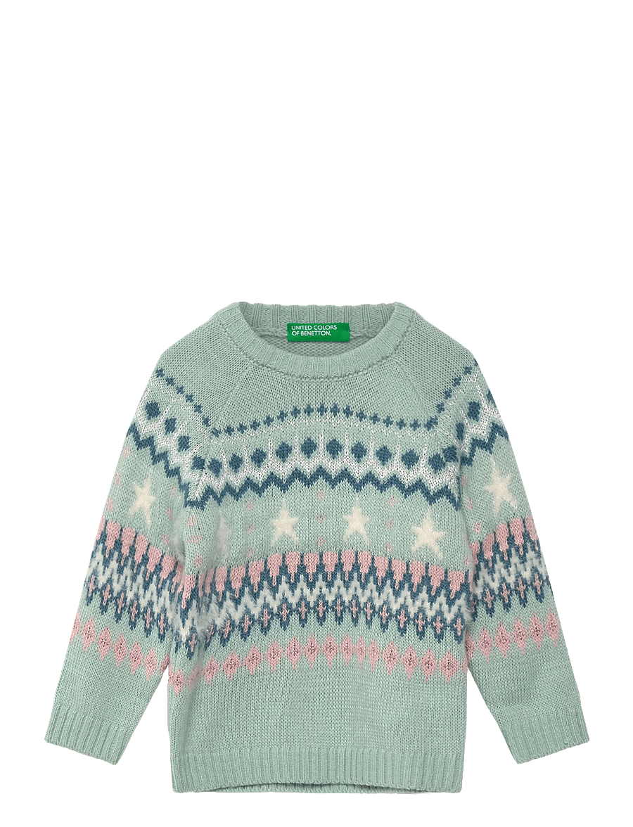 United Colors of Benetton - SWEATER L/S - trøjer - green - 0