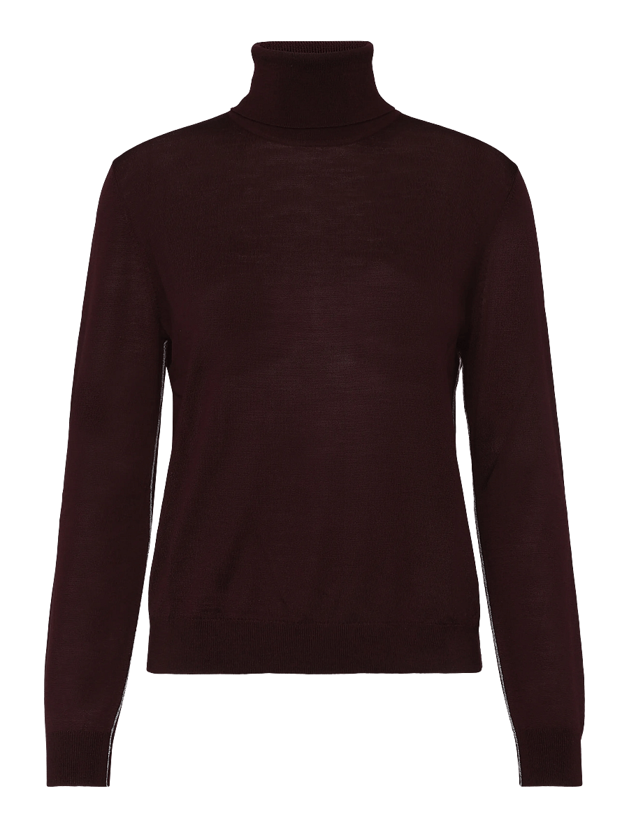 United Colors of Benetton - TURTLE NECK SW. L/S - rollkragenpullover - violet - 0