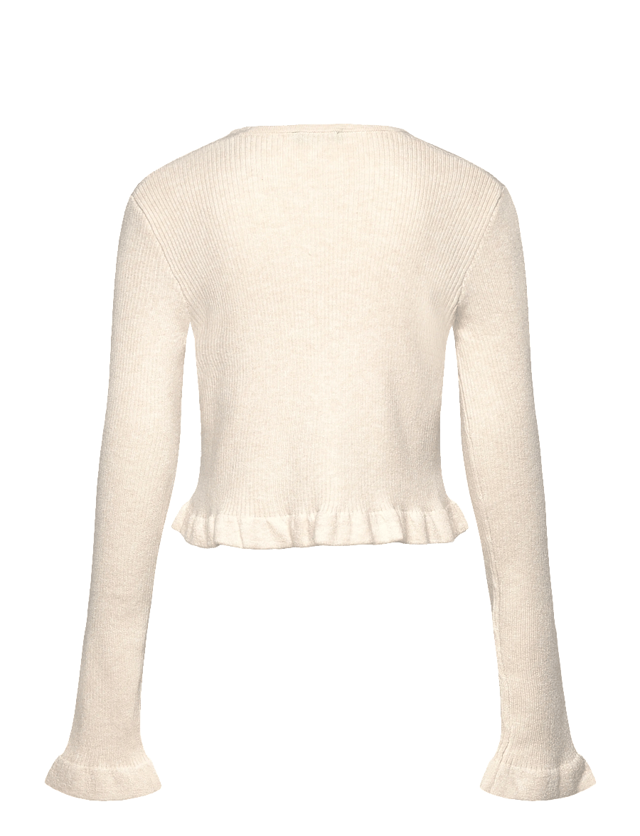 United Colors of Benetton - L/S CARDIGAN - cardigans - cream - 1