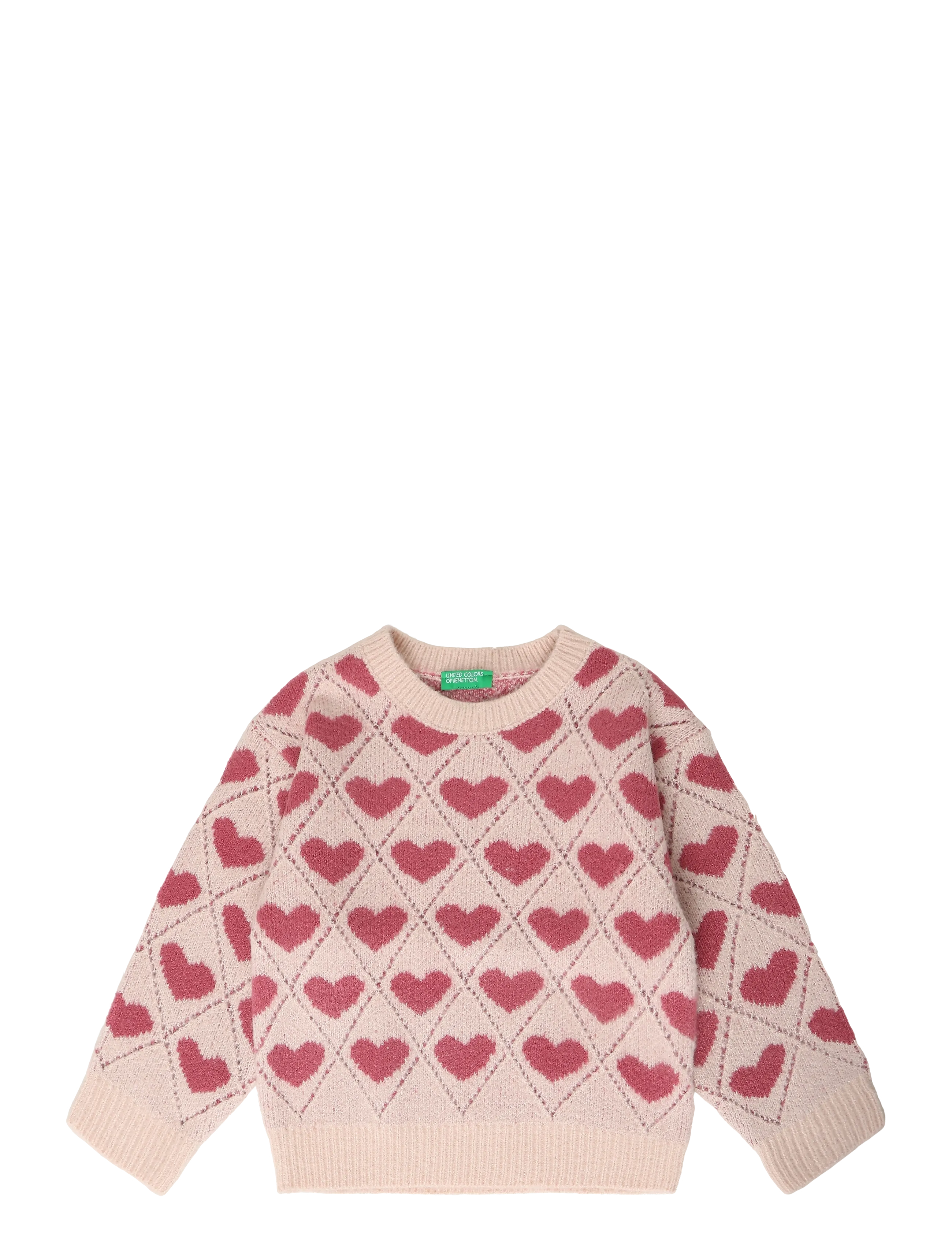 United Colors of Benetton SWEATER L/S - Jumpers - MULTICOLOR / cream