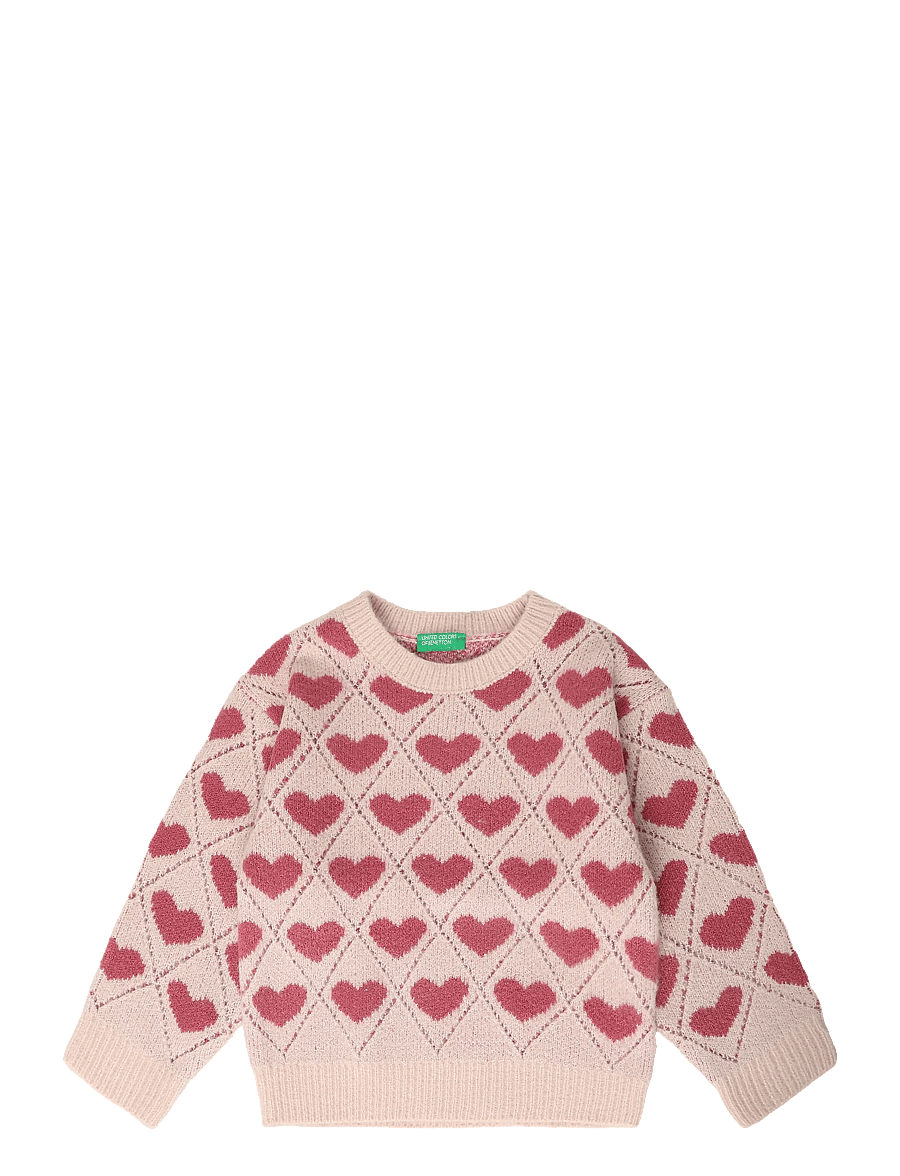 United Colors of Benetton - SWEATER L/S - stickade tröjor - multicolor - 0