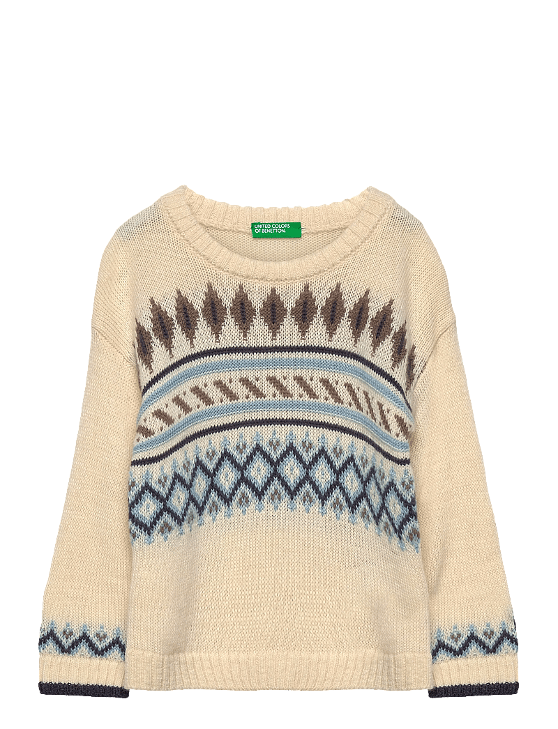 United Colors of Benetton - SWEATER L/S - trøjer - beige - 0