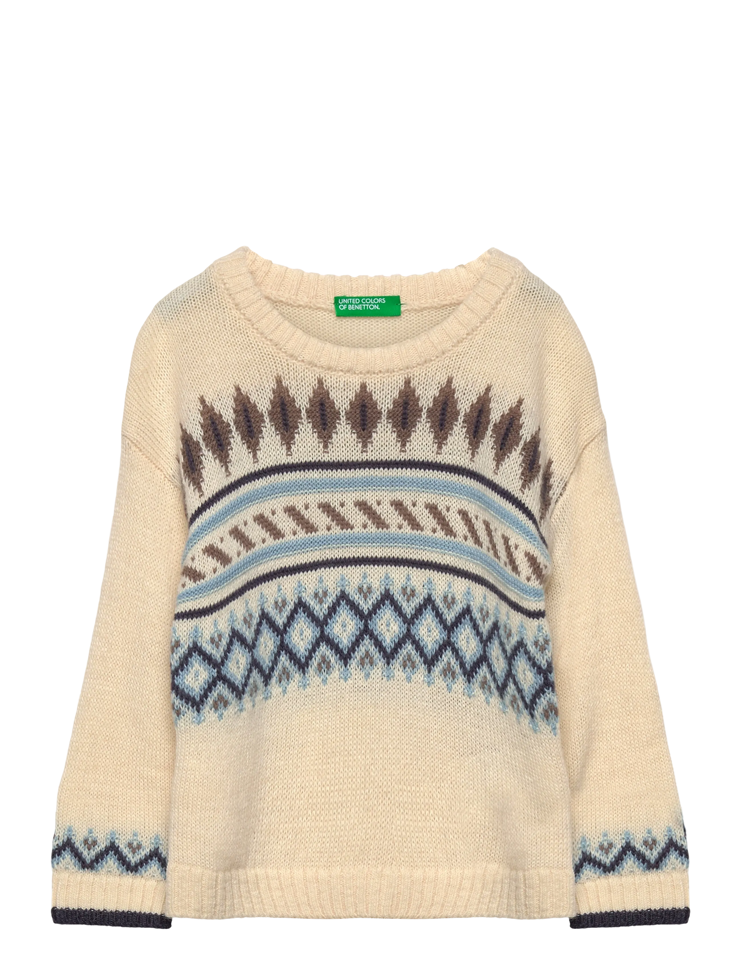United Colors of Benetton SWEATER L/S - Strickmode - BEIGE / beige