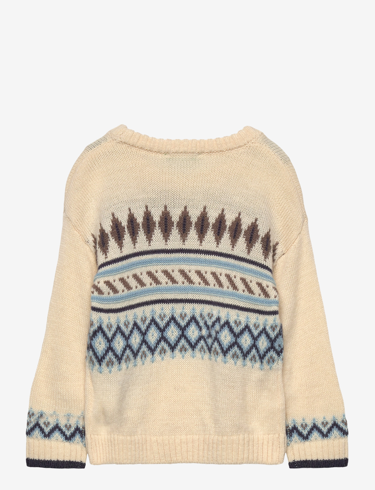 United Colors of Benetton - SWEATER L/S - stickade tröjor - beige - 1