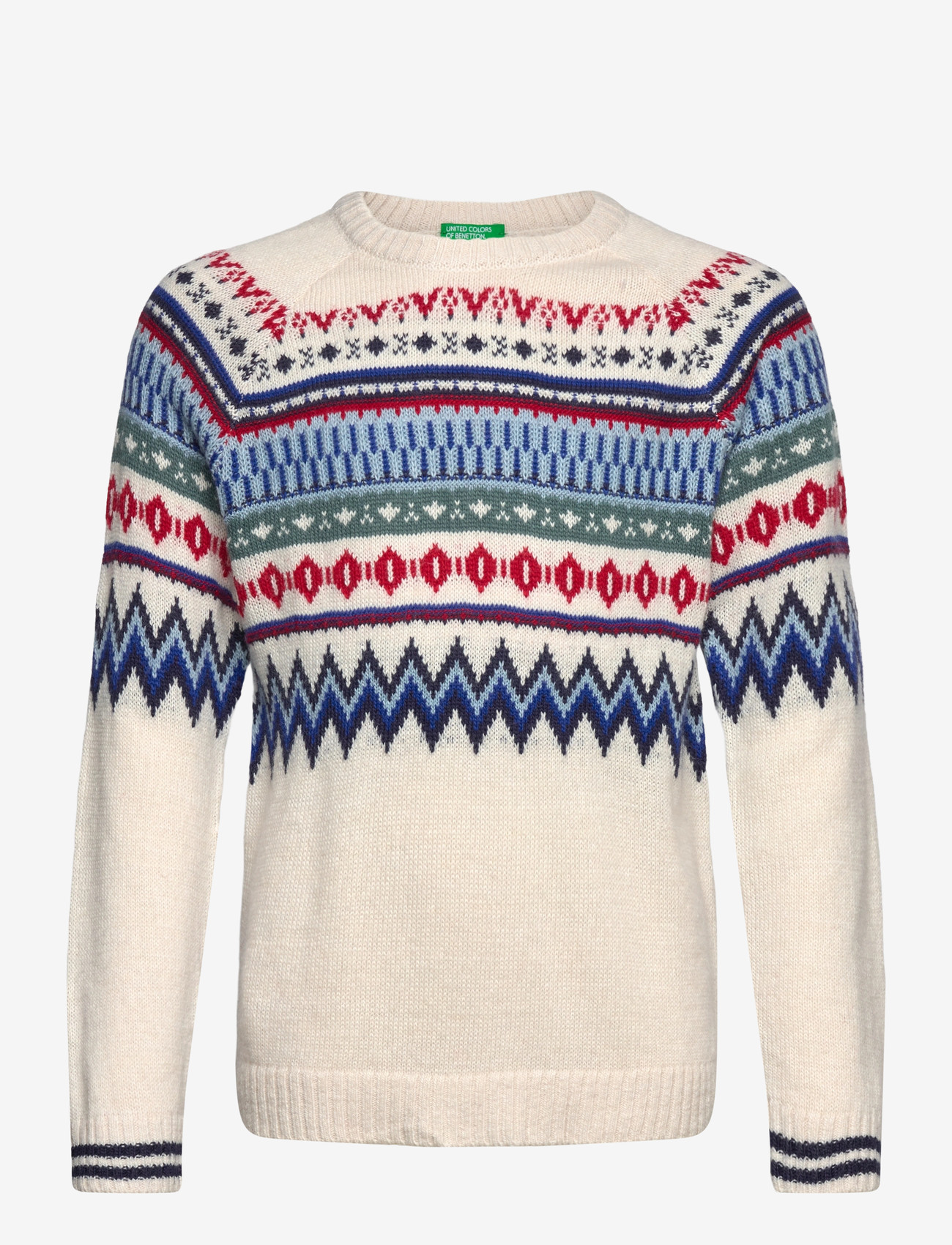 United Colors of Benetton - SWEATER L/S - jumpers - white - 0