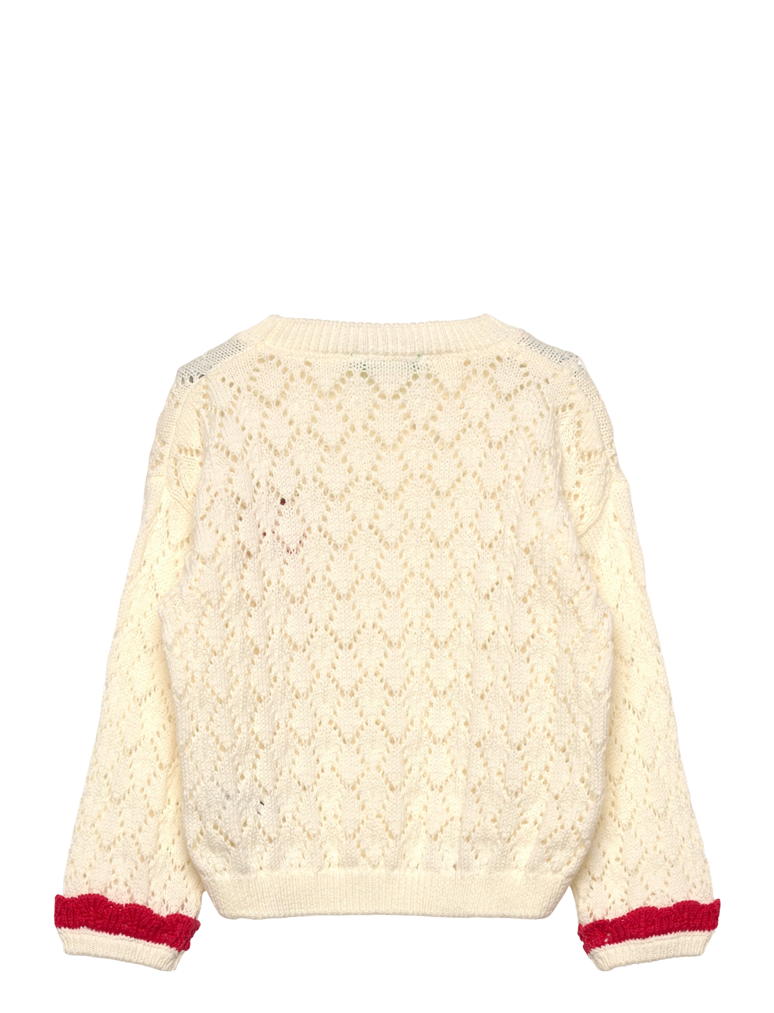 United Colors of Benetton - SWEATER L/S - pulls - white - 1