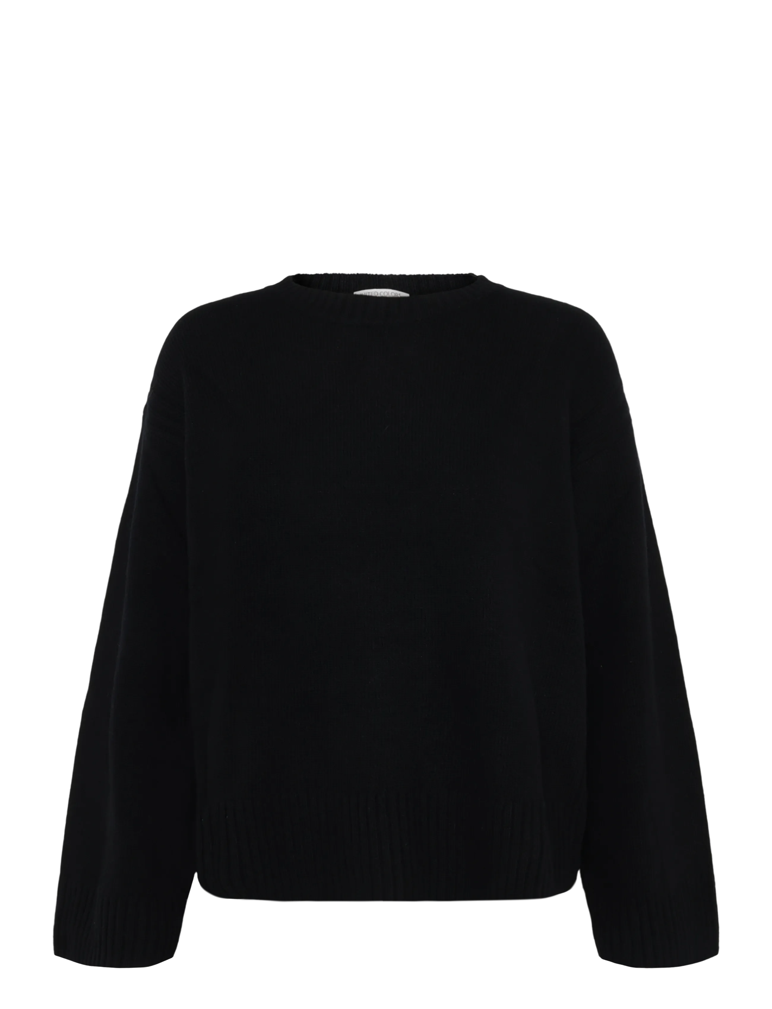 United Colors of Benetton SWEATER L/S - United Colors of Benetton - BLACK / black