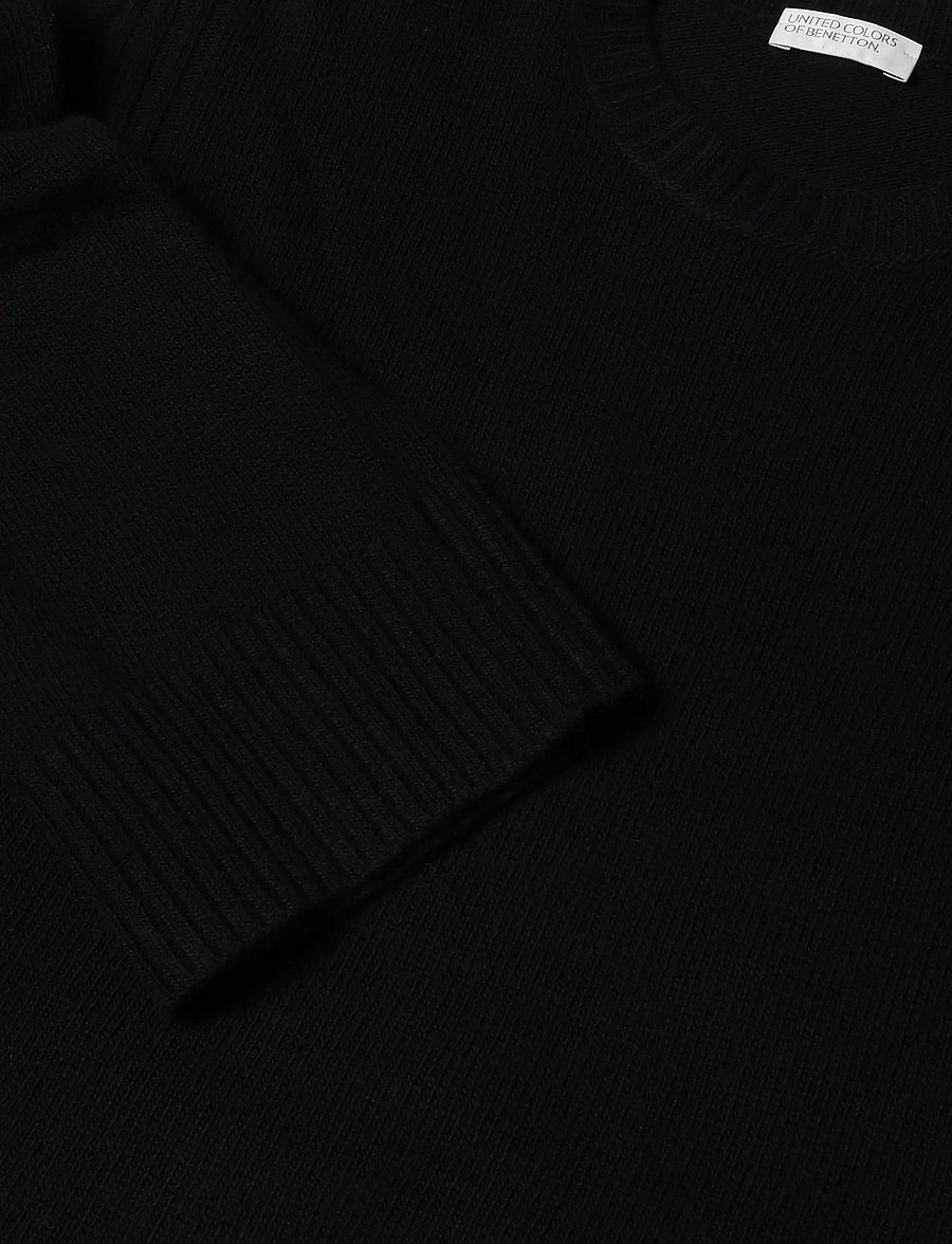 United Colors of Benetton - SWEATER L/S - kampsunid - black - 2