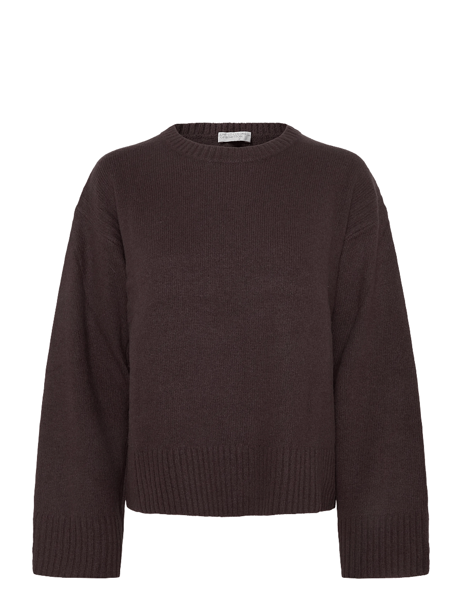 United Colors of Benetton - SWEATER L/S - kampsunid - brown - 0