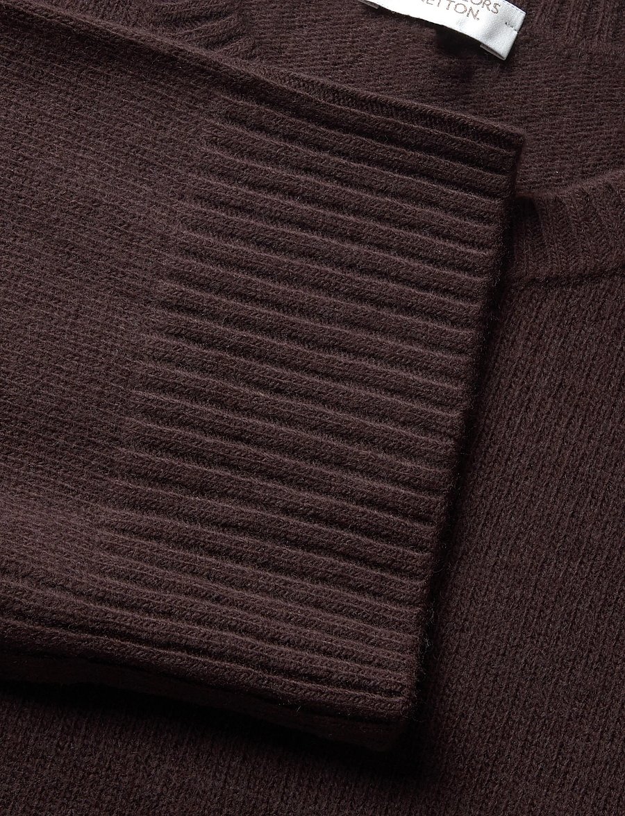 United Colors of Benetton - SWEATER L/S - kampsunid - brown - 2