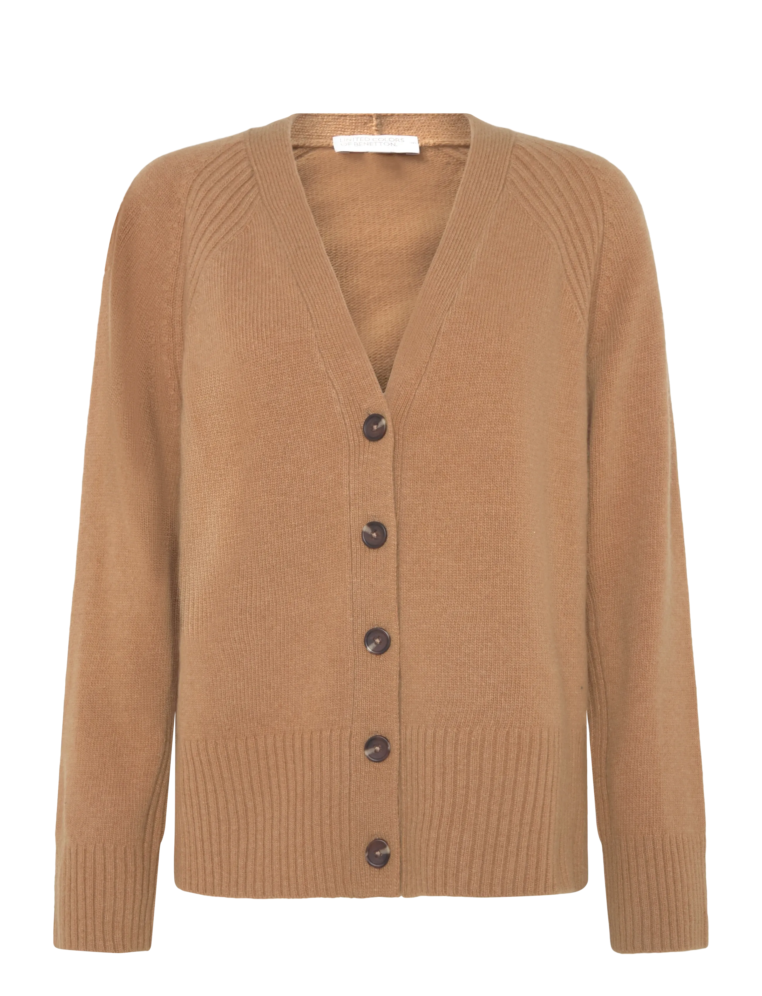 United Colors of Benetton L/S CARDIGAN - United Colors of Benetton - BROWN / brown