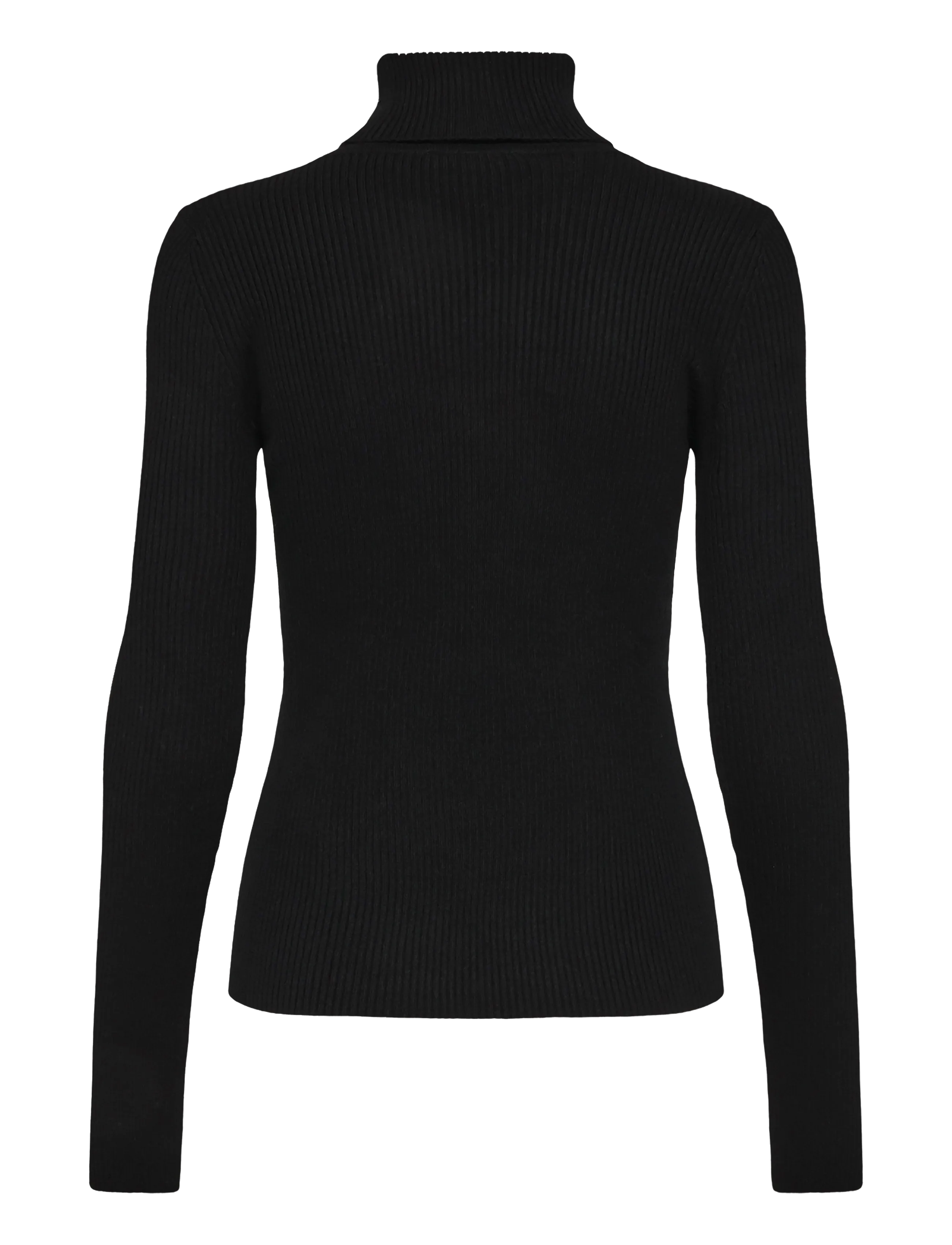 United Colors of Benetton - TURTLE NECK SWEATER - black - 1