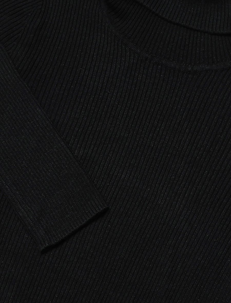 United Colors of Benetton - TURTLE NECK SWEATER - rollkragenpullover - black - 2