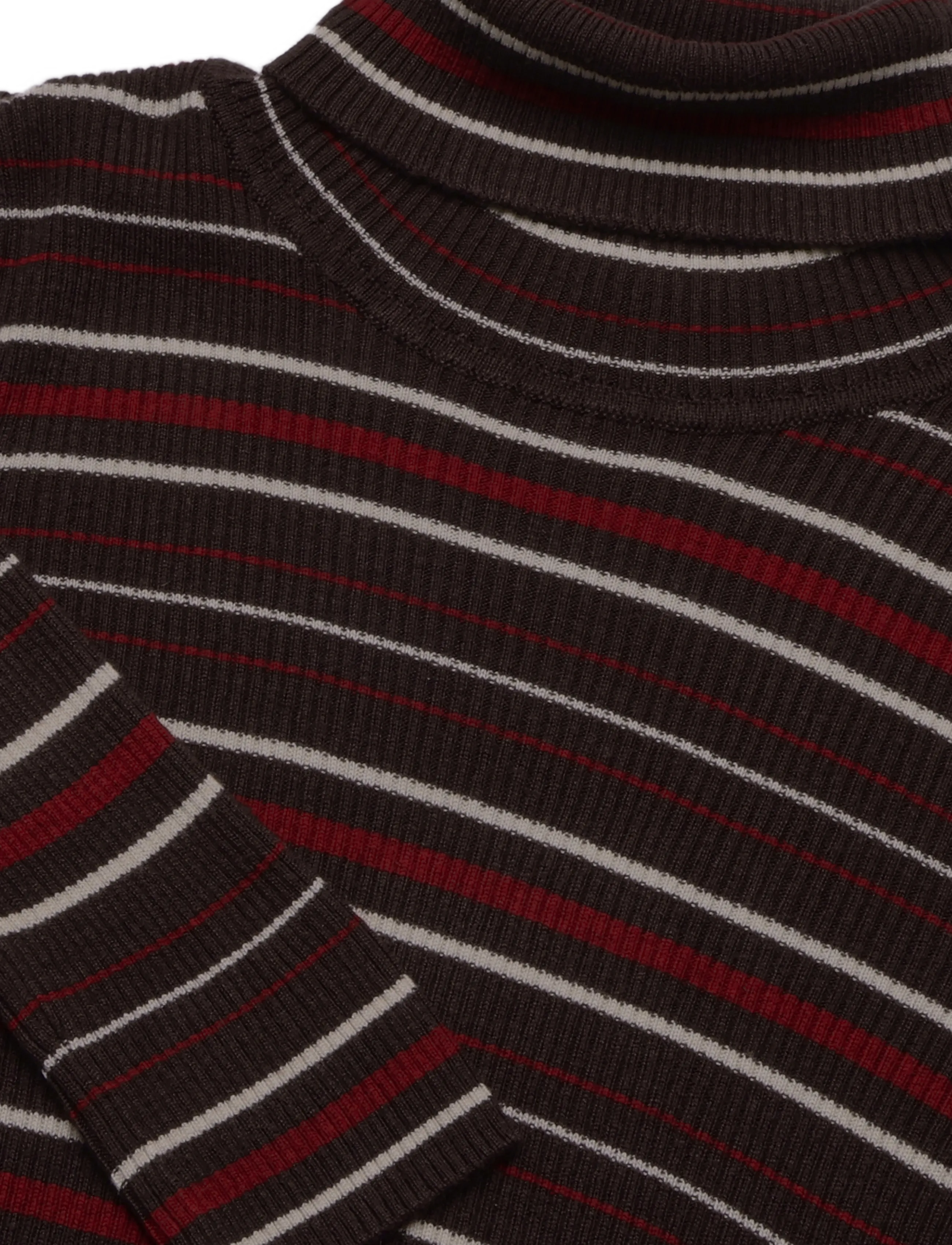 United Colors of Benetton - TURTLE NECK SWEATER - rollkragenpullover - brown - 2