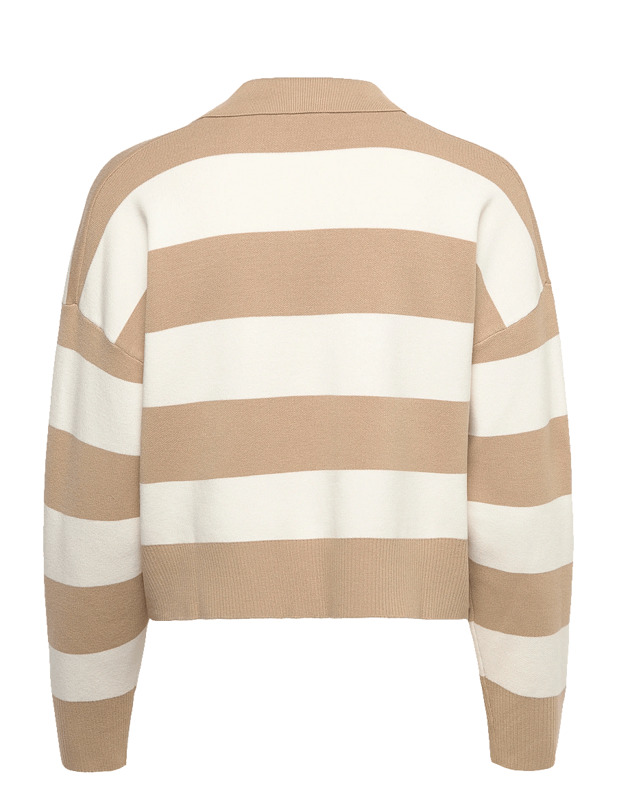 United Colors of Benetton - L/S POLO SHIRT - pullover - beige - 2