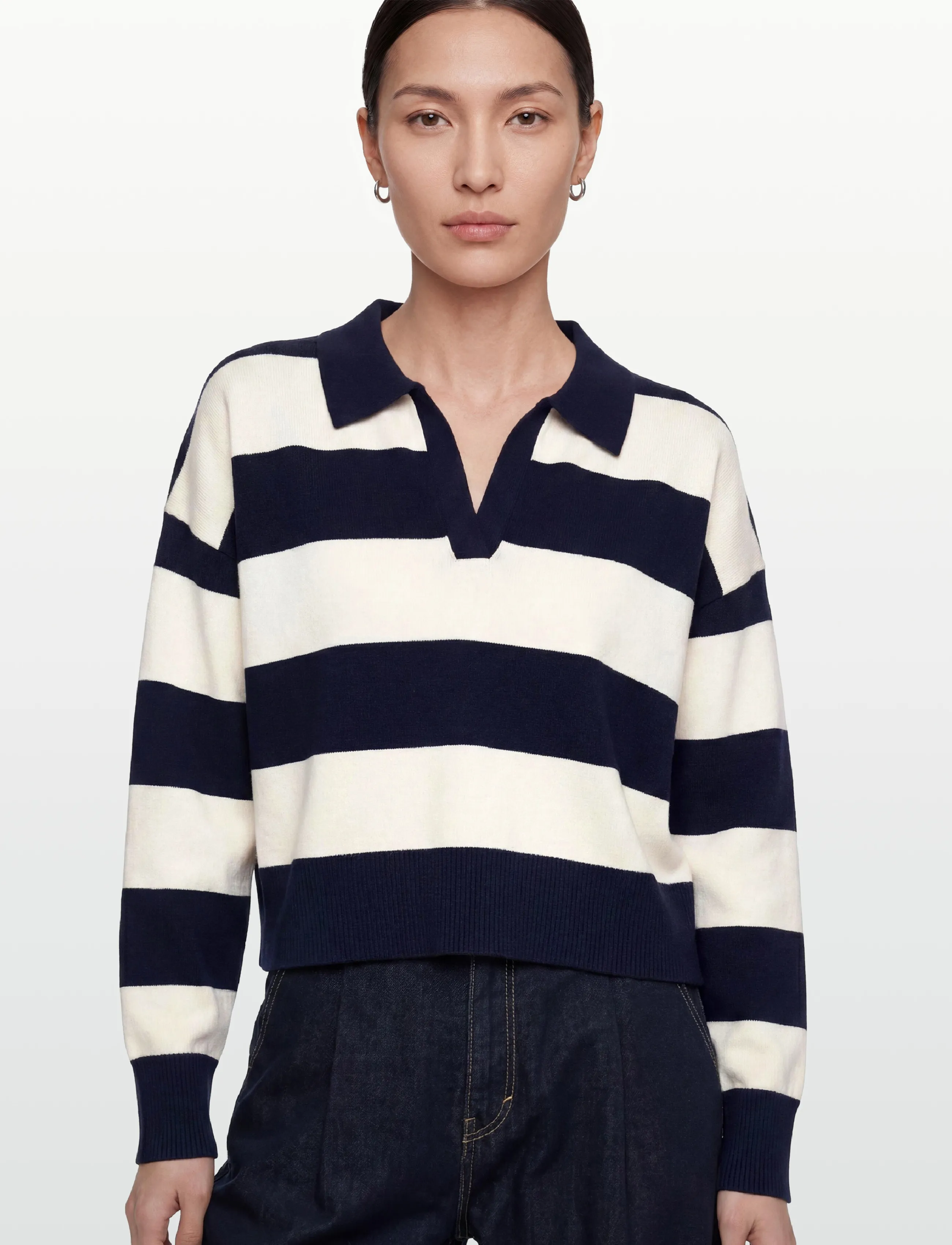 United Colors of Benetton - L/S POLO SHIRT - striktrøjer - blue - 3