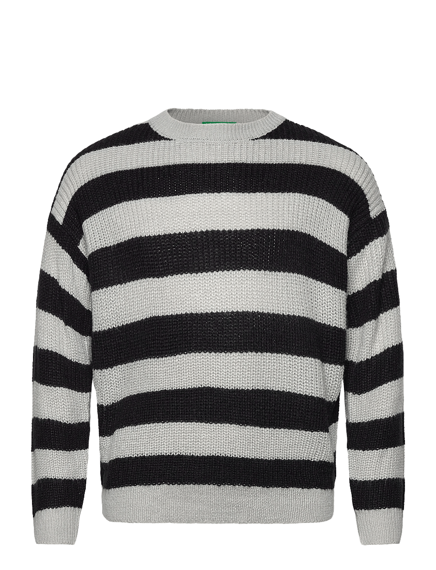 United Colors of Benetton - SWEATER L/S - stickade tröjor - grey - 0