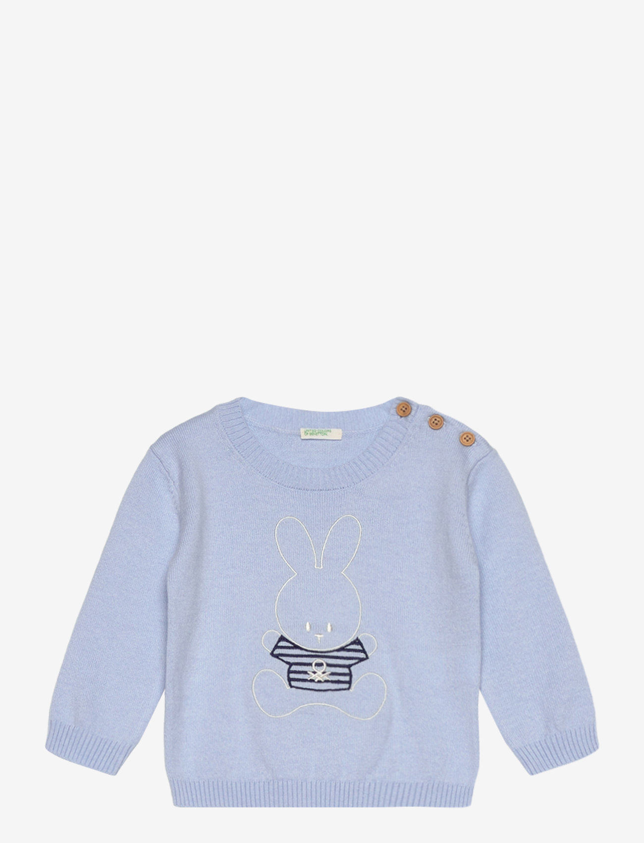 United Colors of Benetton - SWEATER L/S - sweatshirts - blue - 0