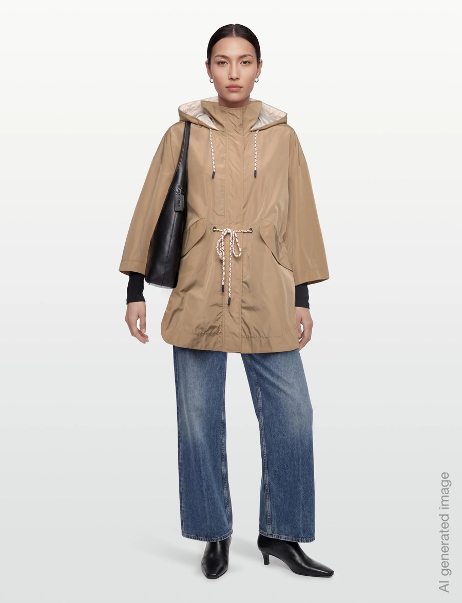 United Colors of Benetton - JACKET - anorakker - beige - 0