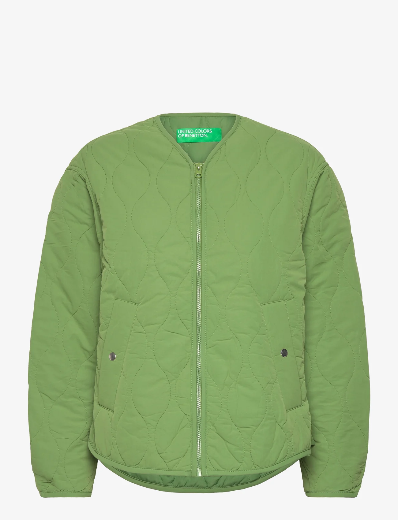 United Colors of Benetton - JACKET - quiltade jackor - green - 0