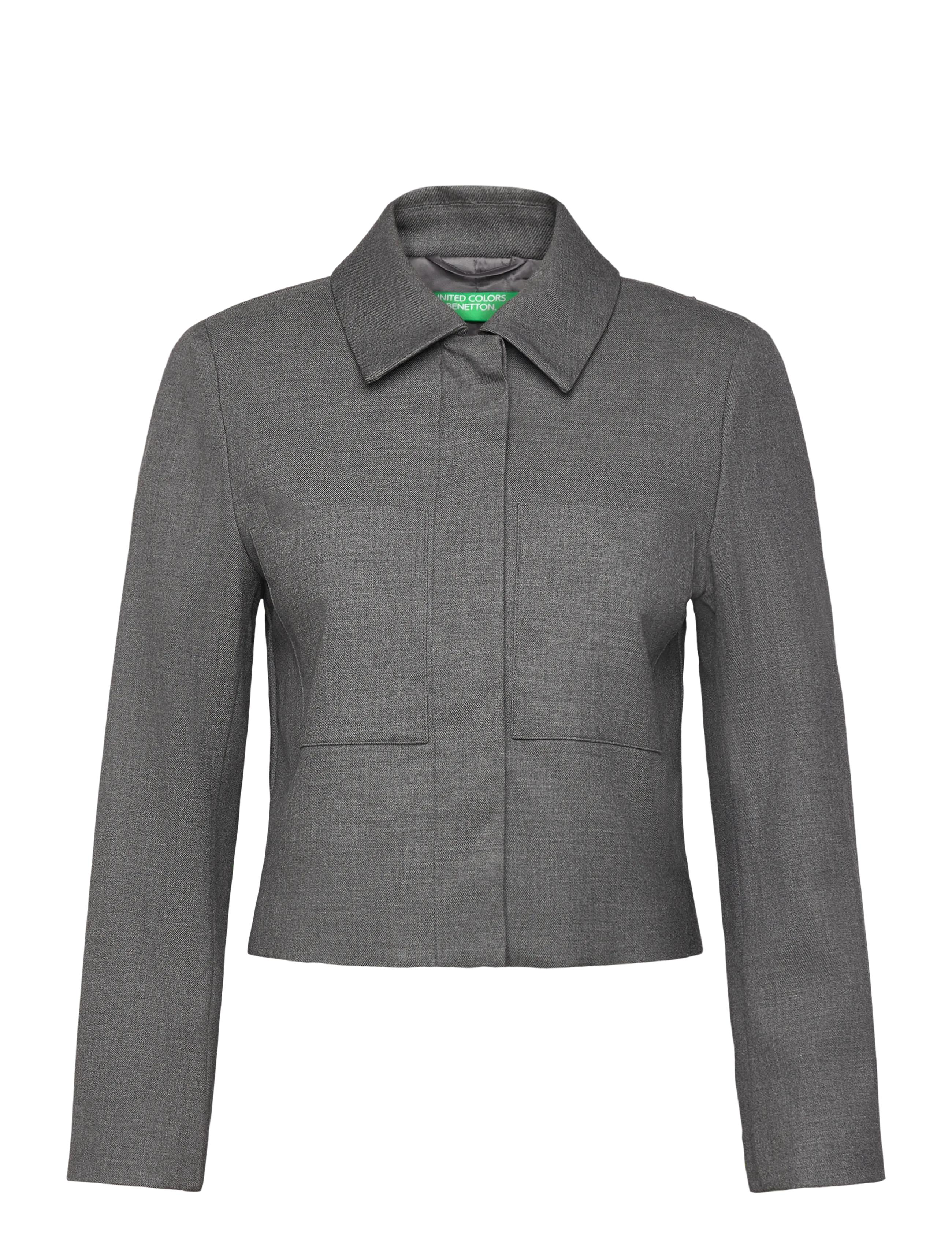 UNITED COLORS OF BENETTON Jacke Grau - 42 - Damen