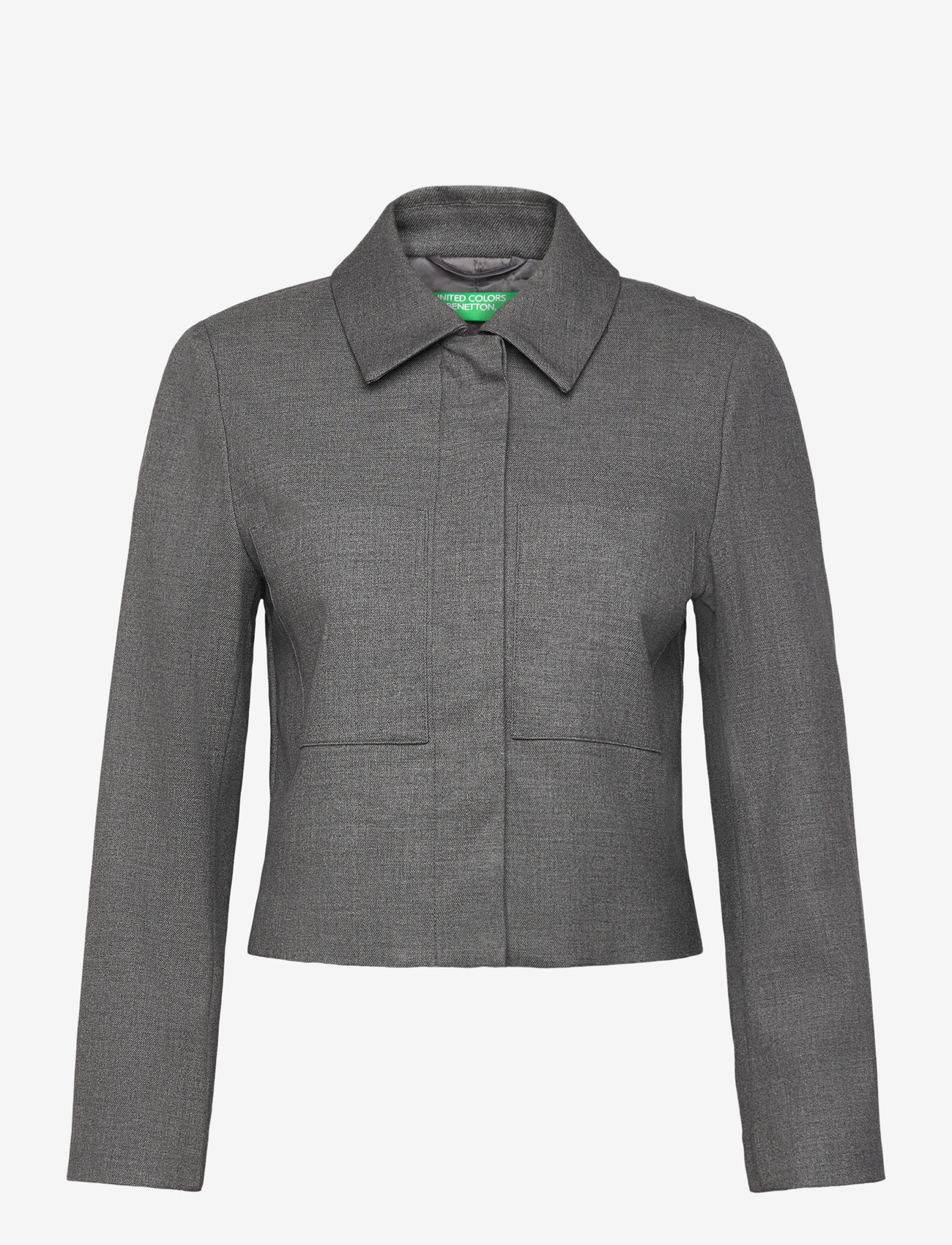 United Colors of Benetton - JACKET - frühlingsjacken - grey - 1