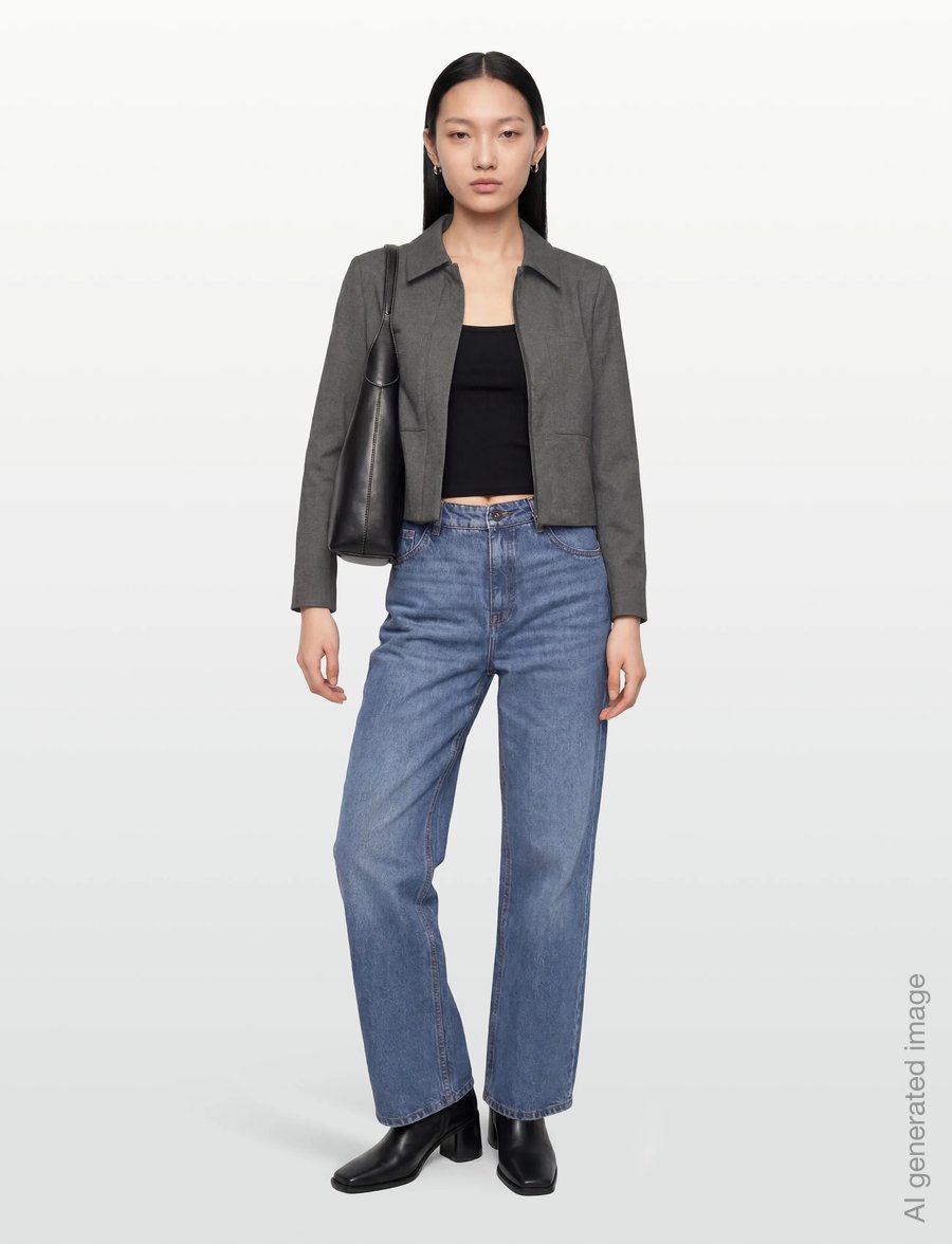 United Colors of Benetton - JACKET - leichte jacken - grey - 0