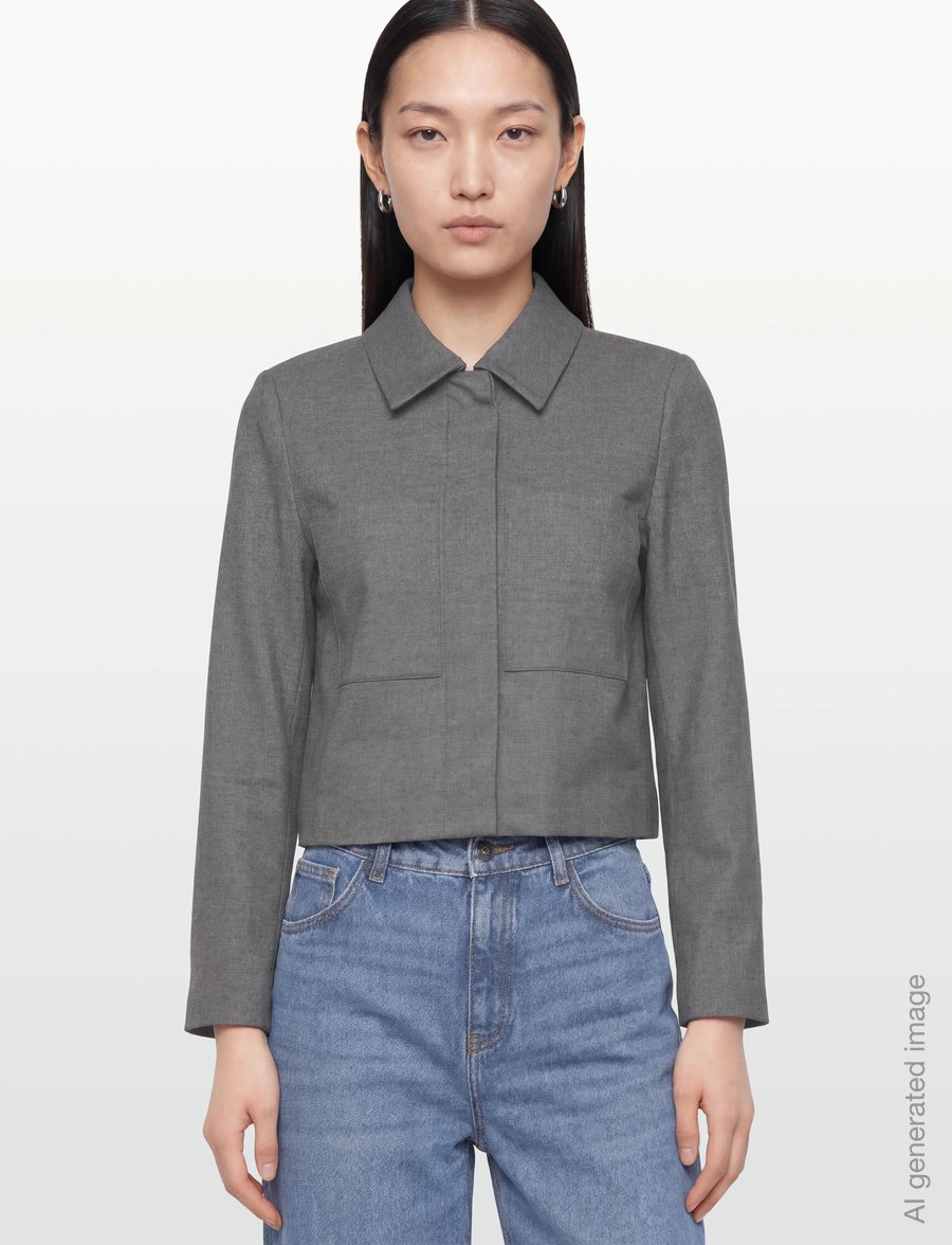 United Colors of Benetton - JACKET - leichte jacken - grey - 3