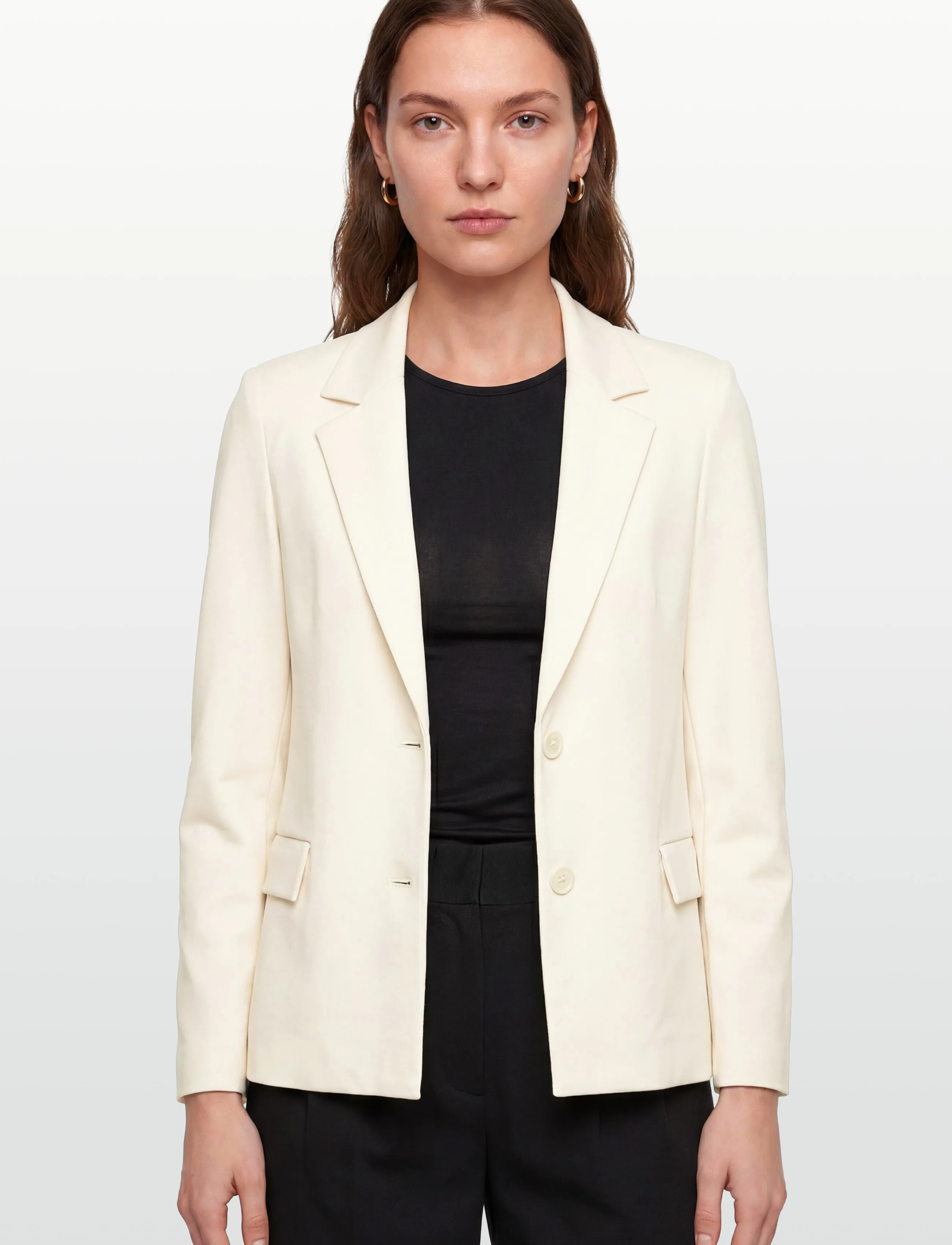 United Colors of Benetton - JACKET - einhnepptir jakkar - white - 3