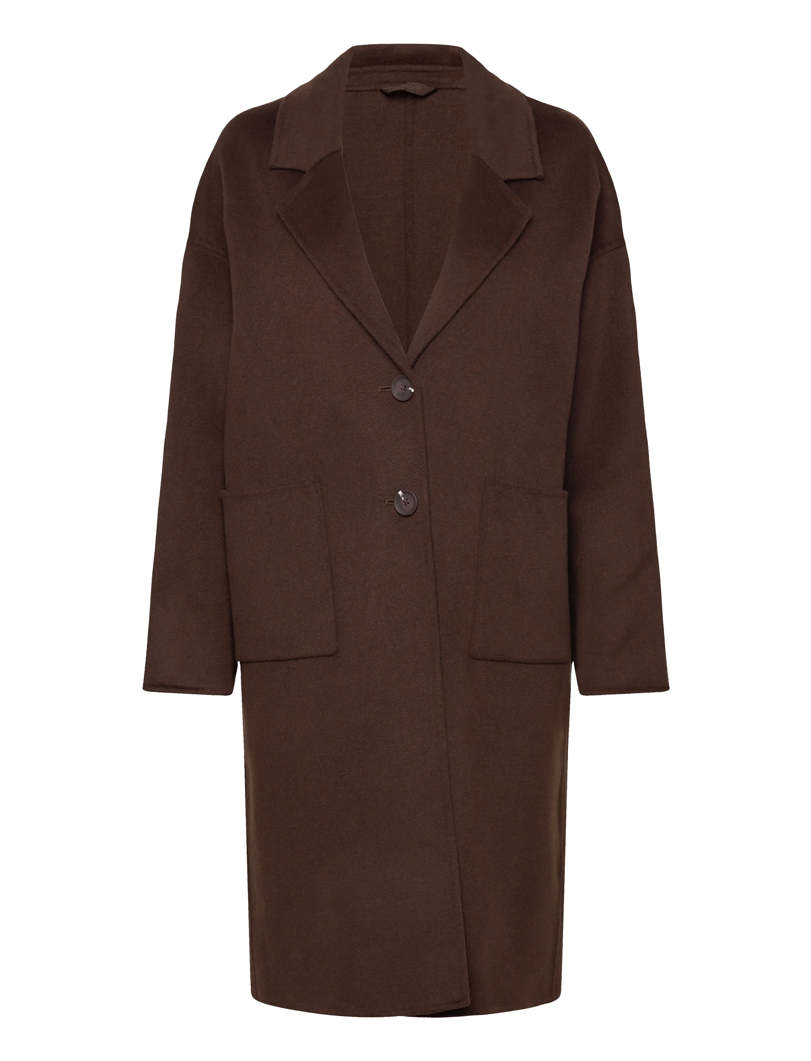 United Colors of Benetton Coat, Kvinder, Frakke, Brun, Str: L