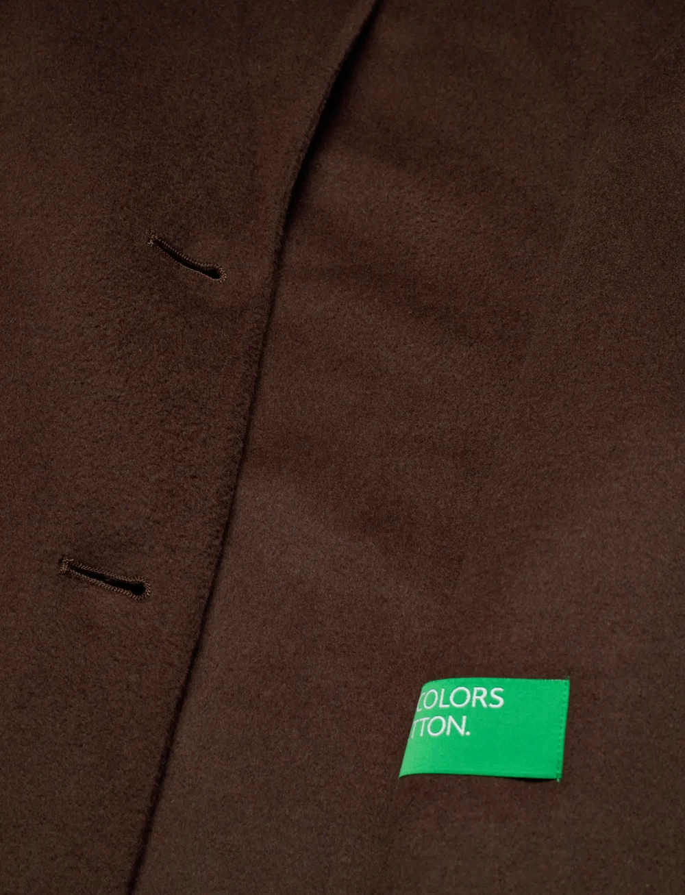 United Colors of Benetton - COAT - ullkappor - brown - 4